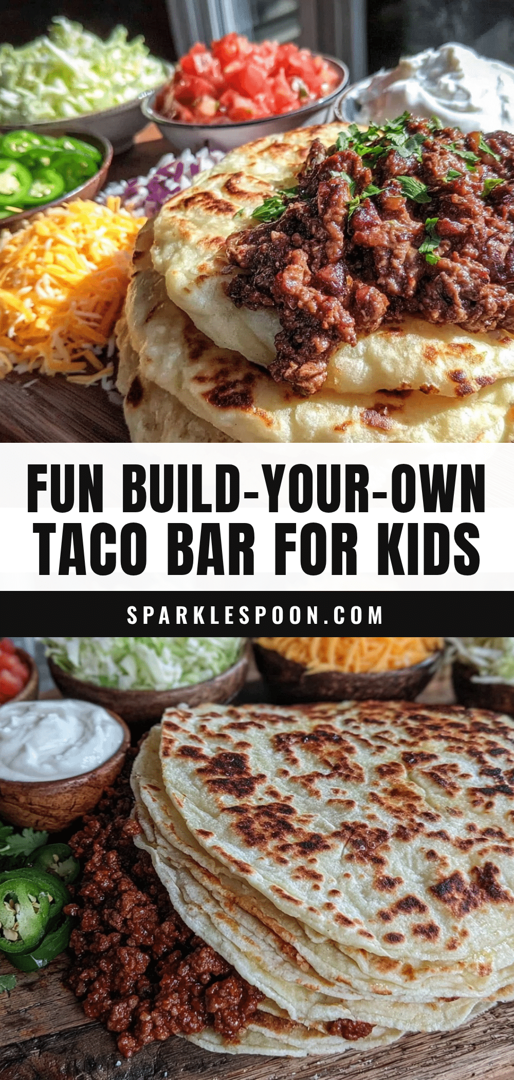 build-your-own taco bar for kids recipe