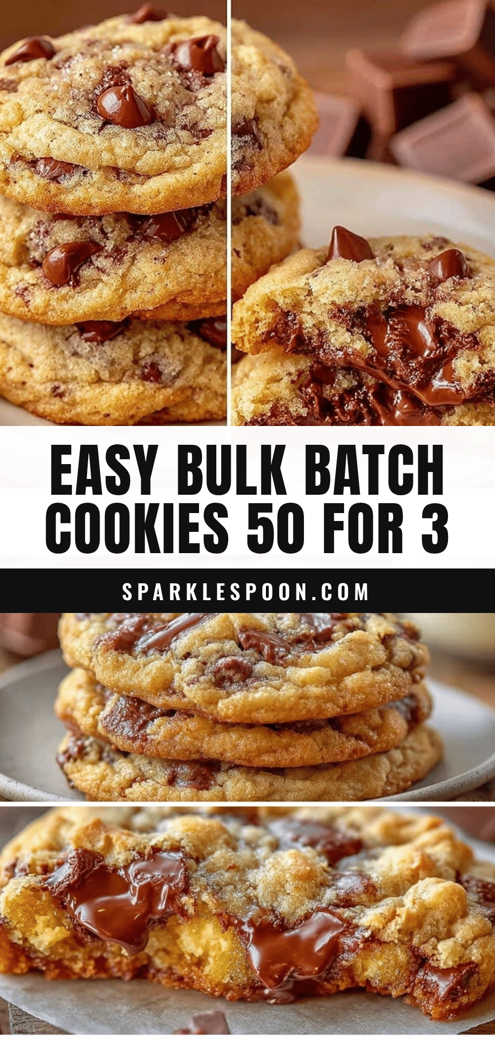 bulk batch cookies recipe