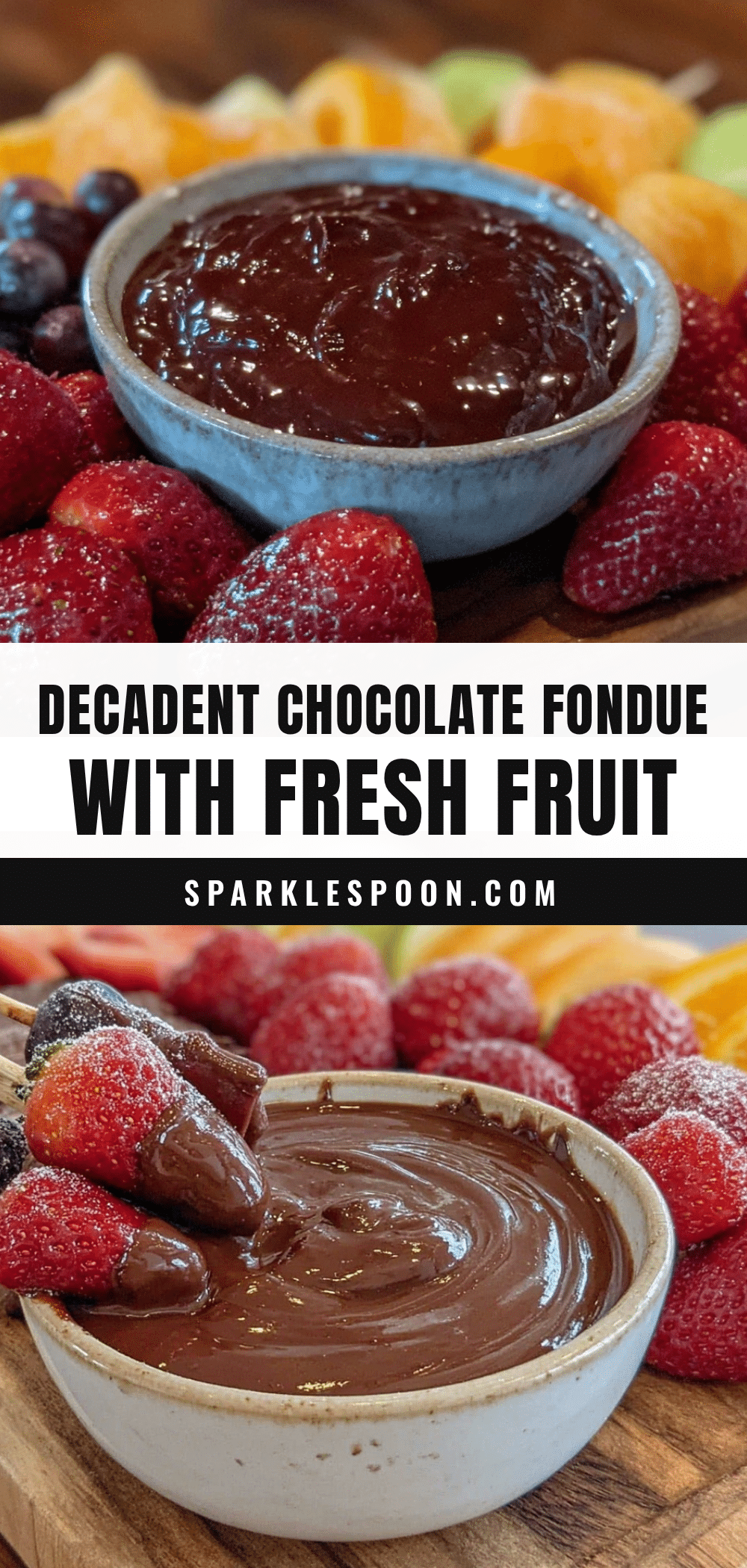 chocolate fondue recipe recipe