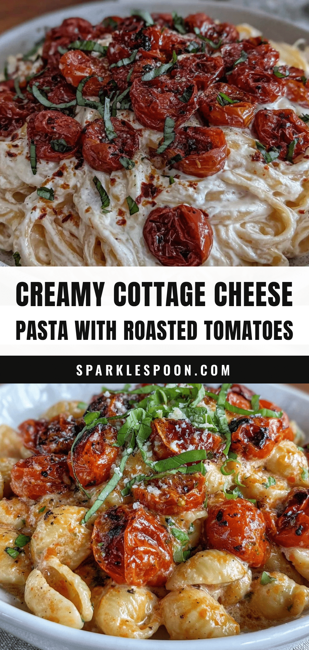 creamy cottage cheese pasta recipe
