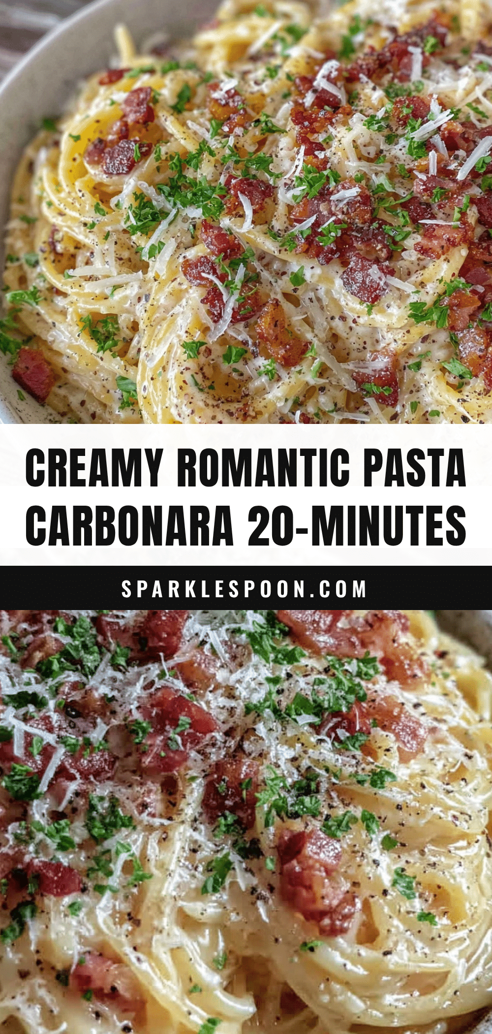 creamy pasta carbonara recipe