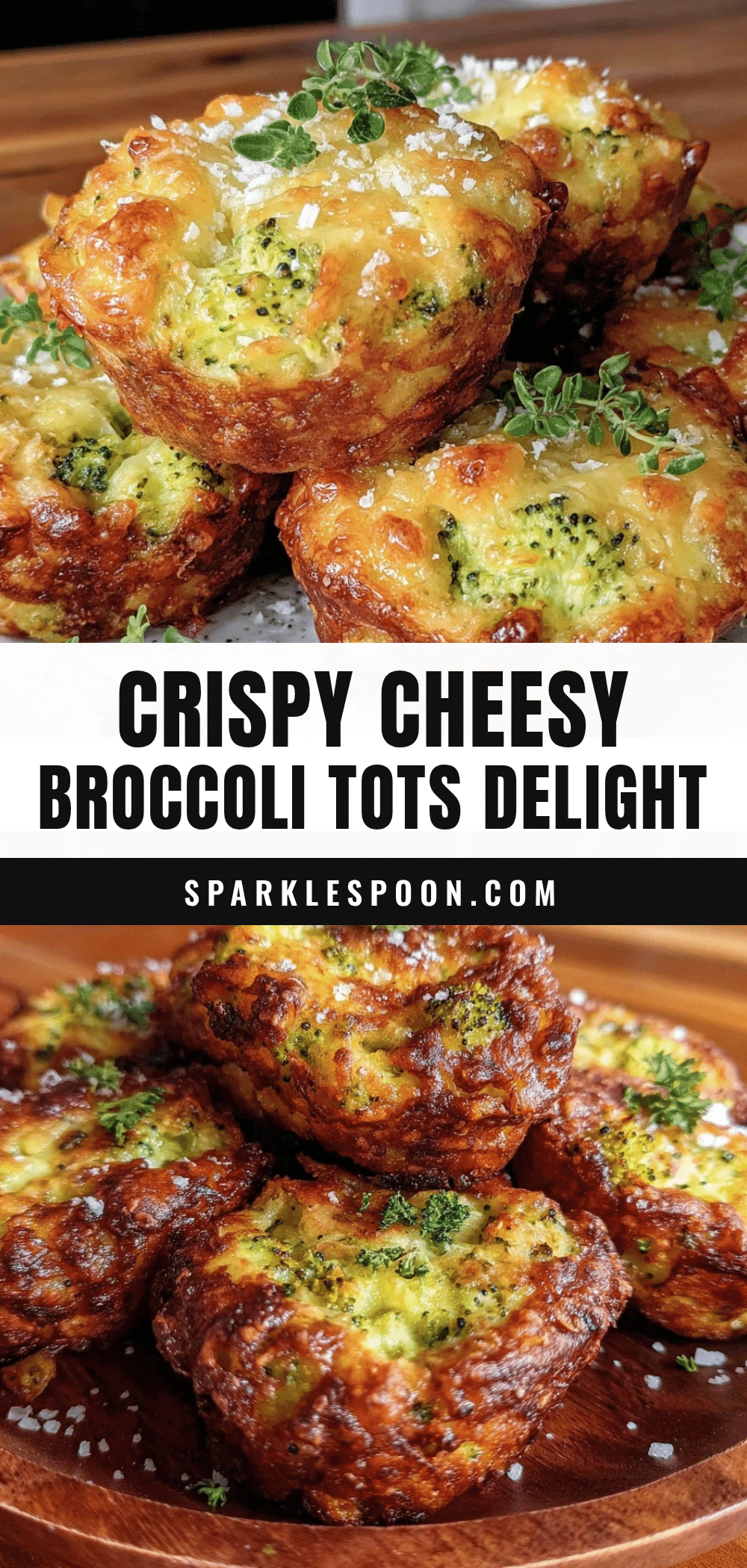 crispy cheesy broccoli tots recipe