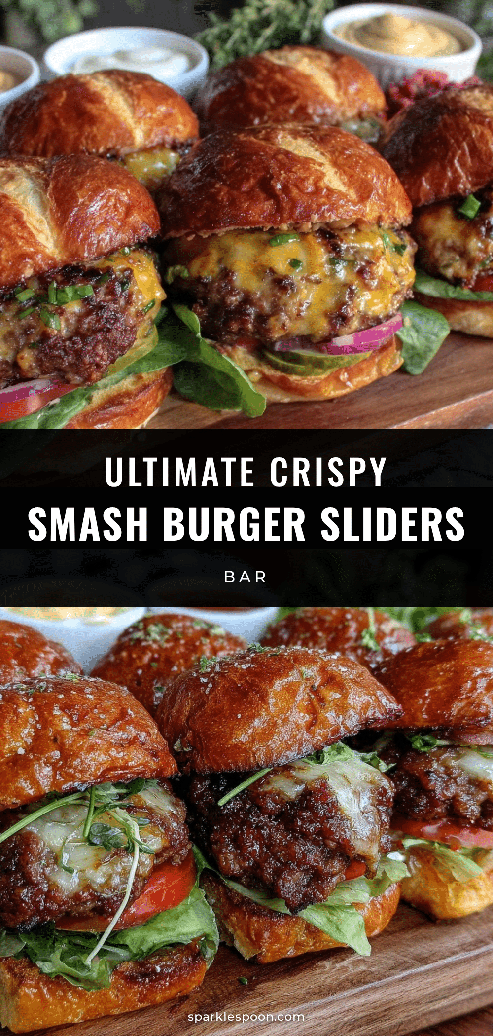 crispy smash burger sliders recipe