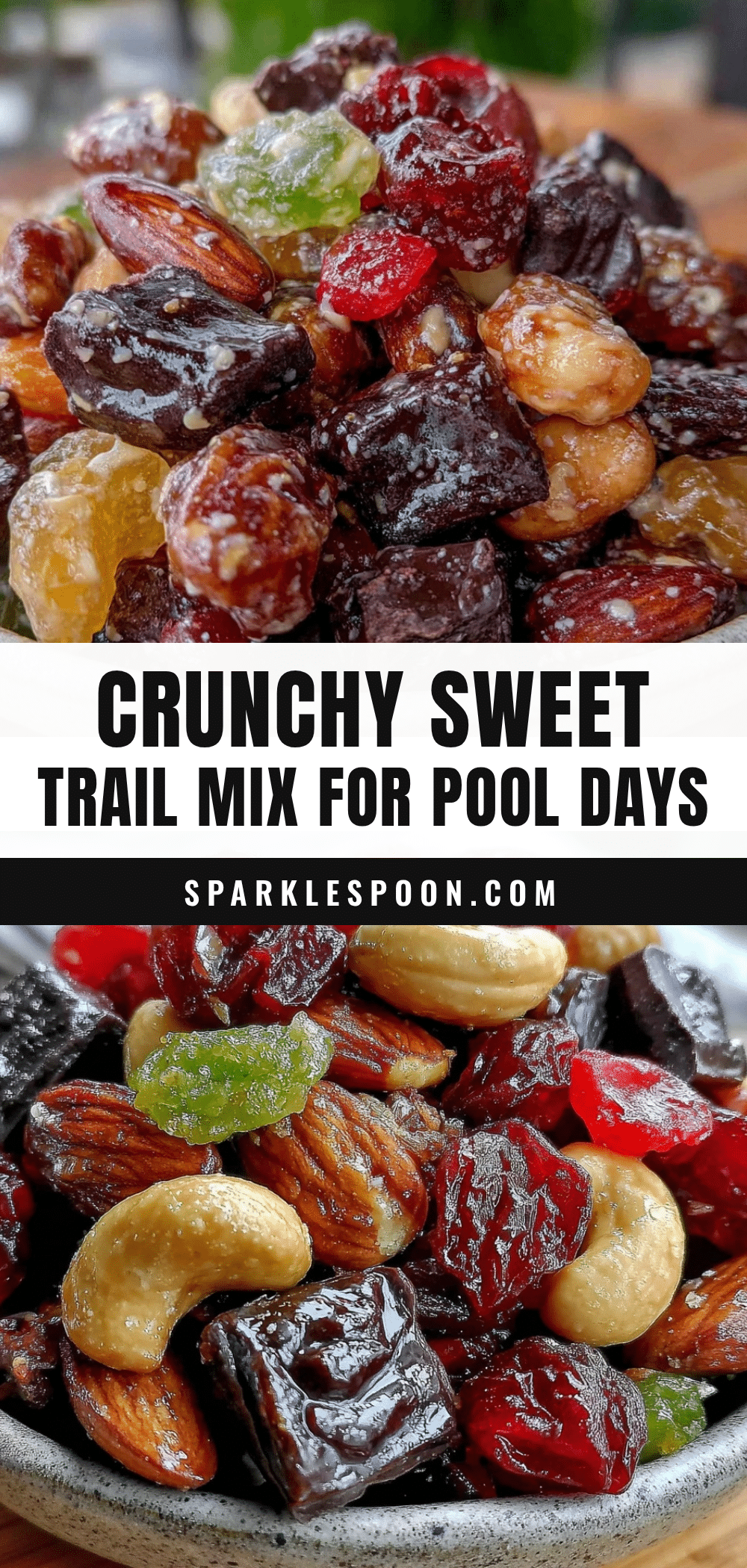 crunchy trail mix recipe