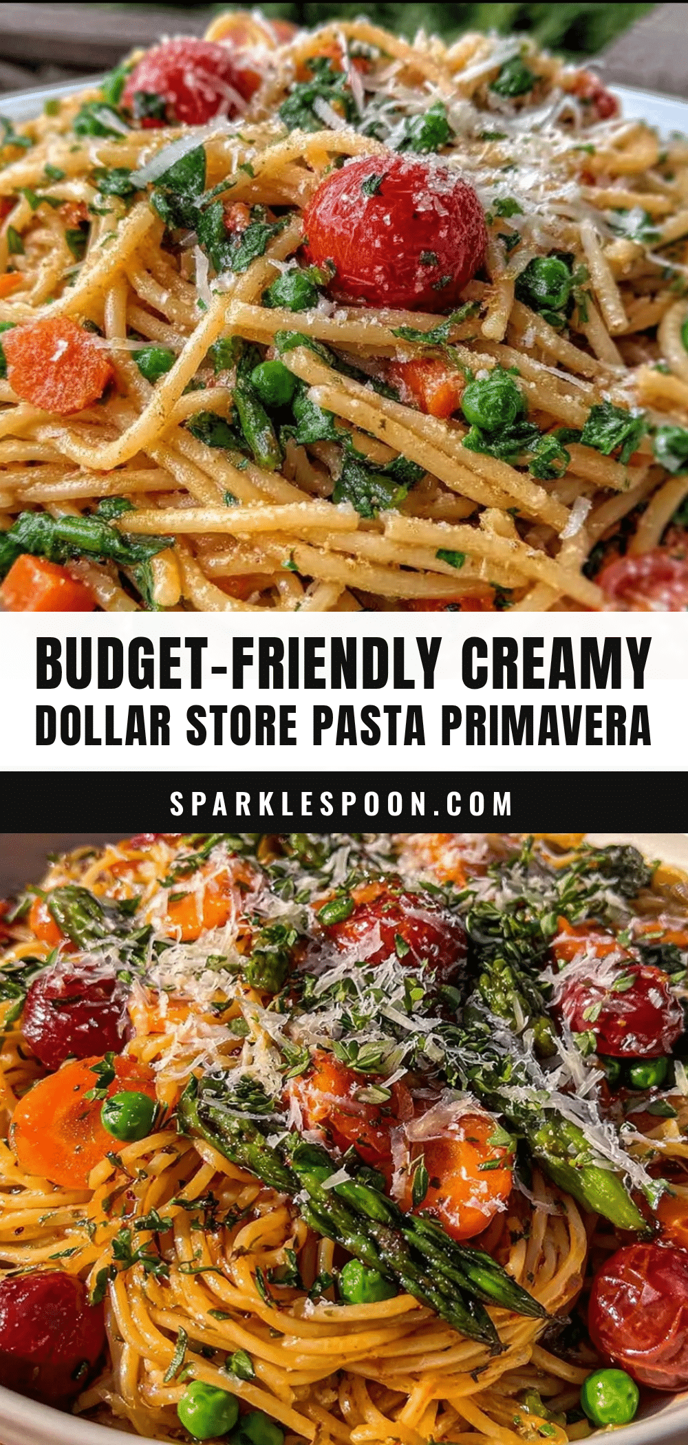 Dollar Store Pasta Primavera recipe