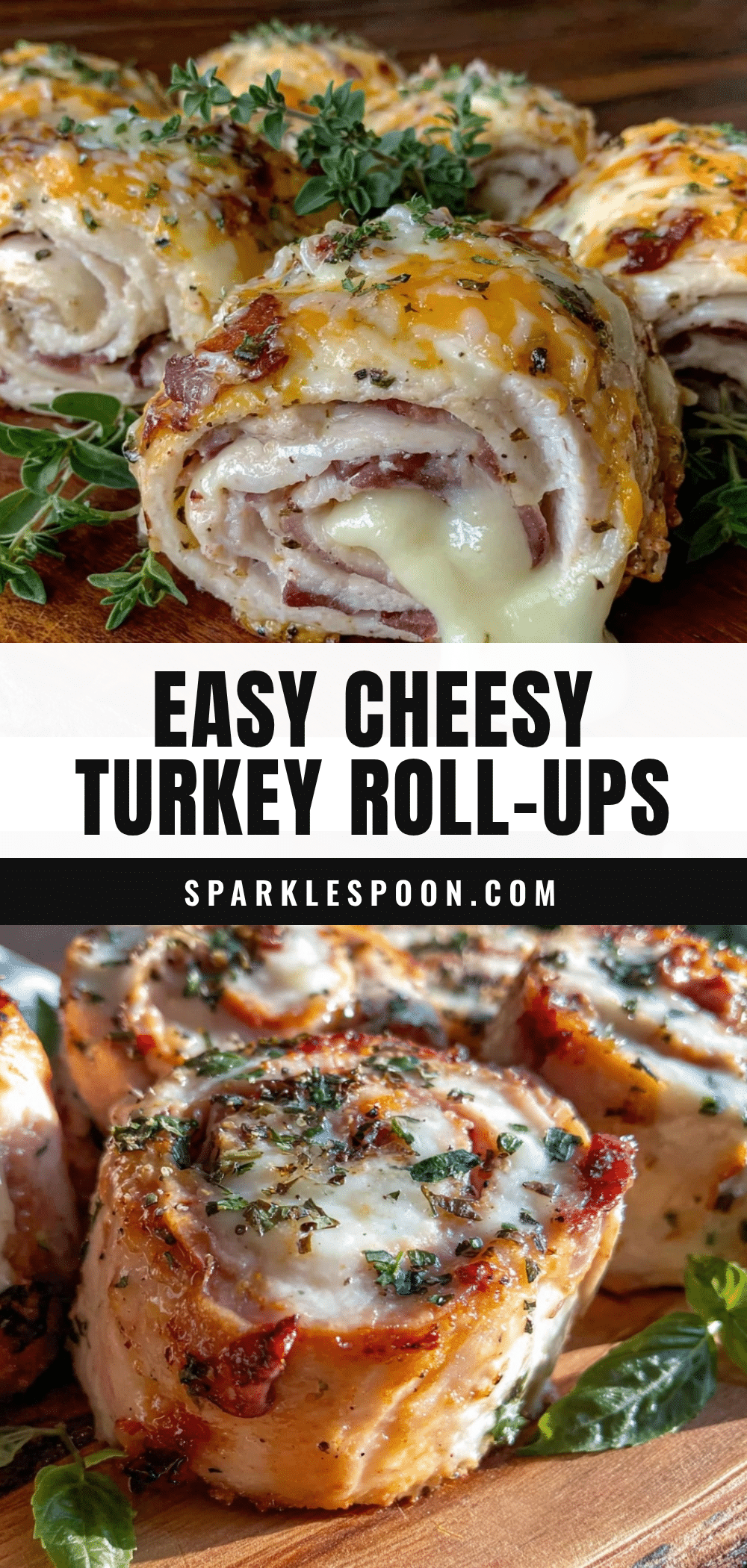 easy cheesy turkey and cheese roll-ups recipe