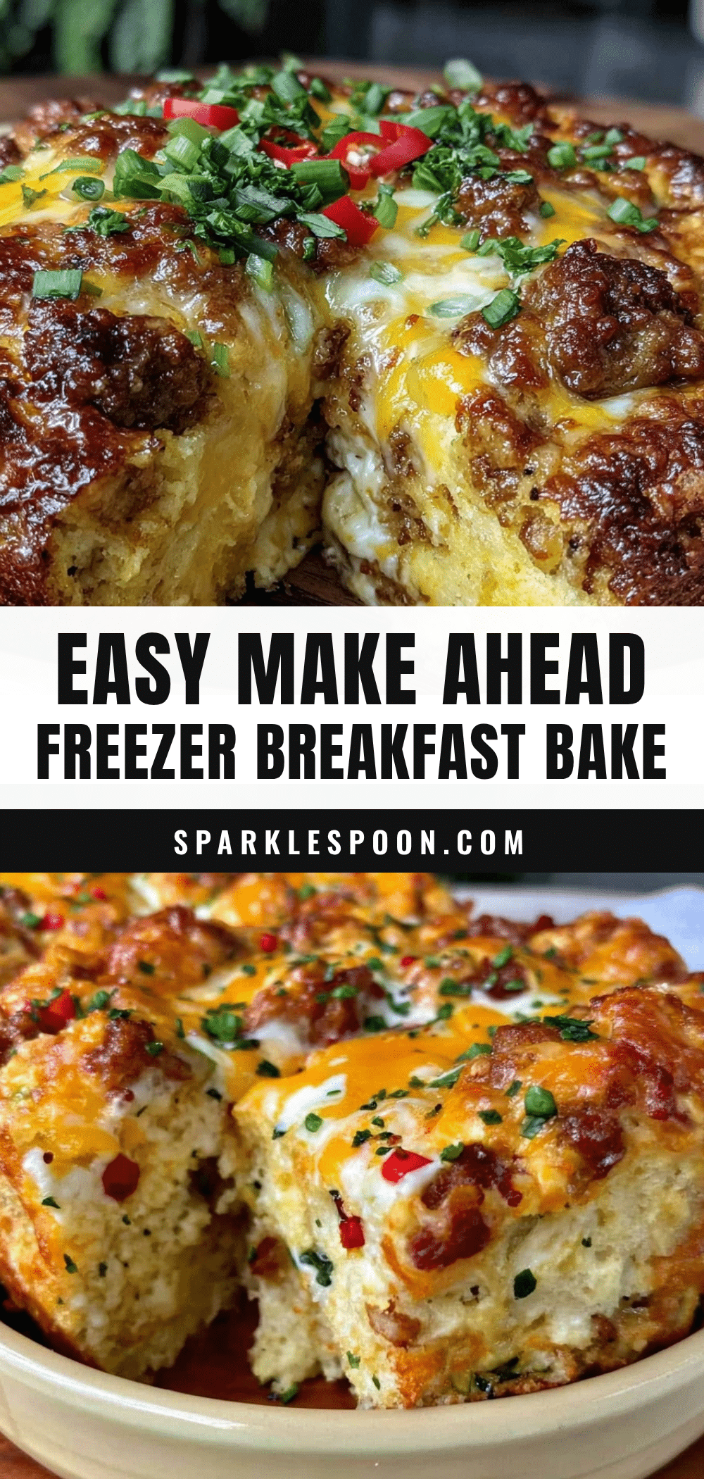easy freezer breakfast bake recipe