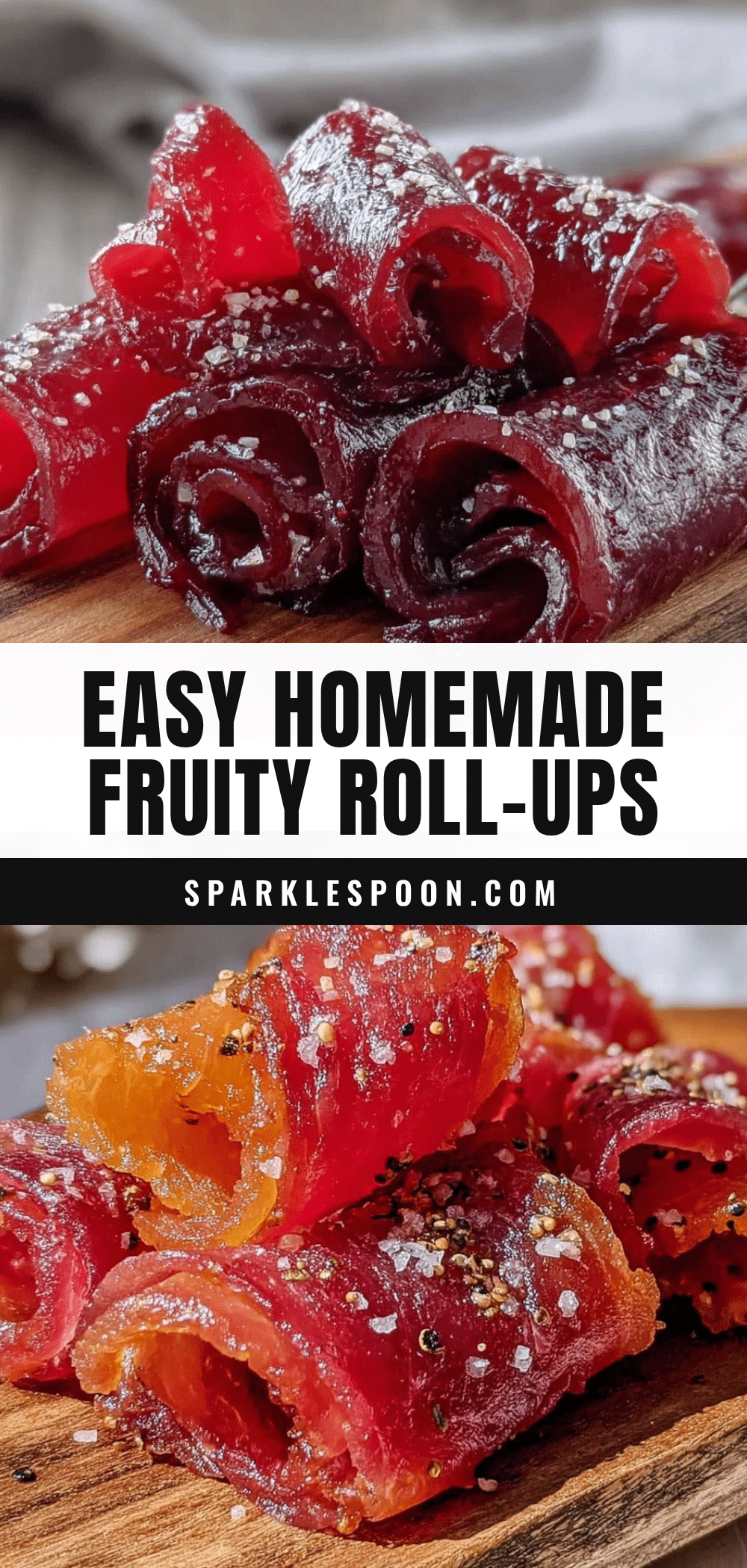easy homemade fruit roll-ups recipe