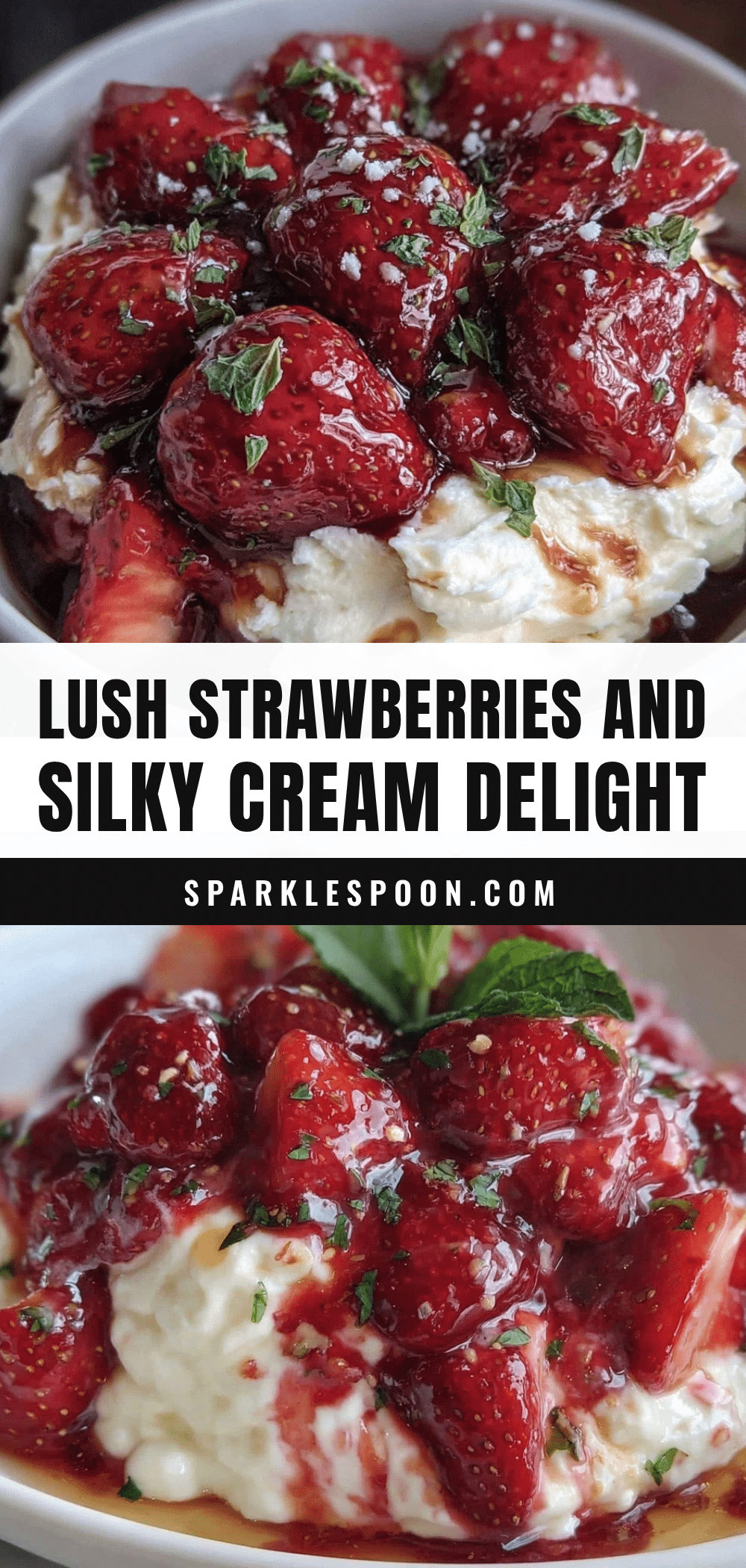 elegant strawberries and cream dessert recipe
