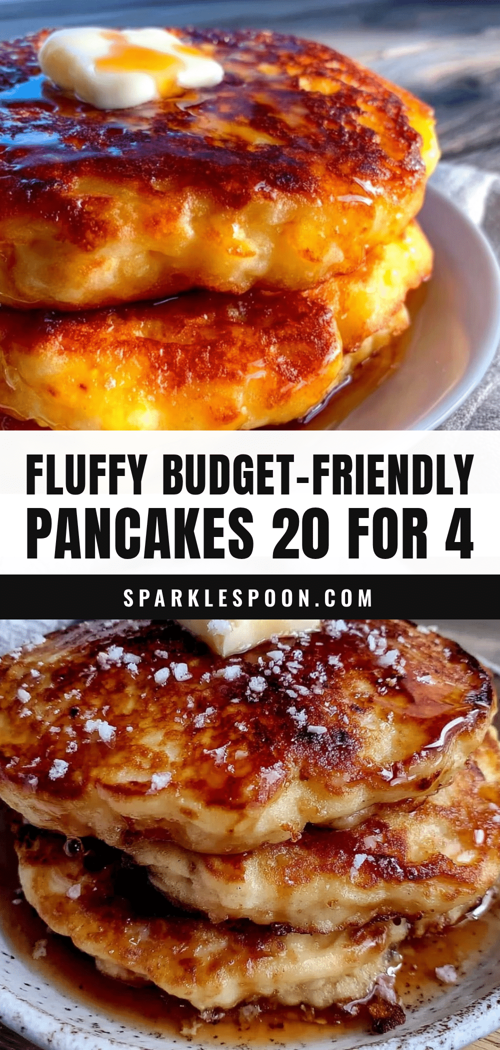 fluffy college budget pancakes recipe