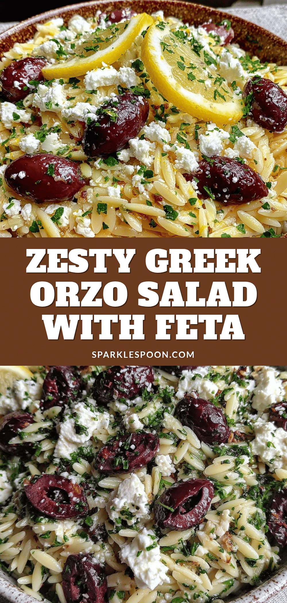 Greek orzo pasta salad recipe