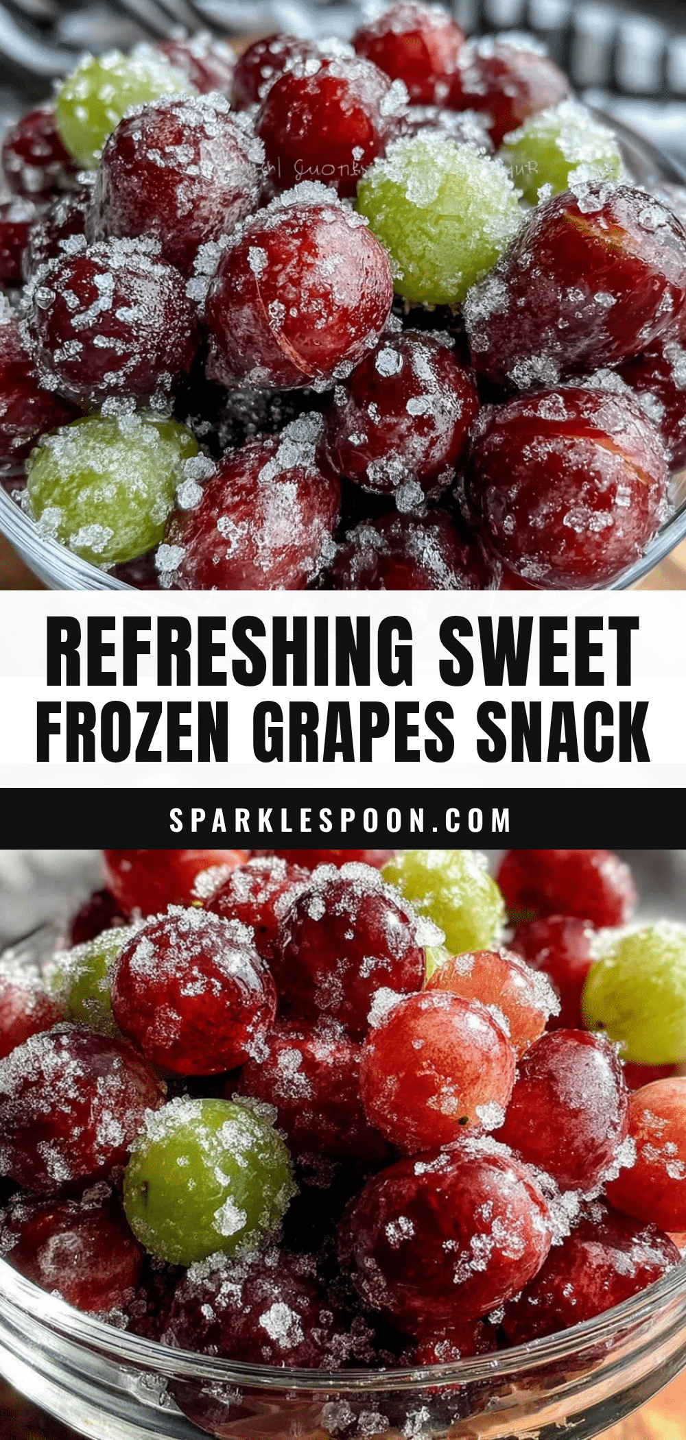 healthy frozen grapes recipe