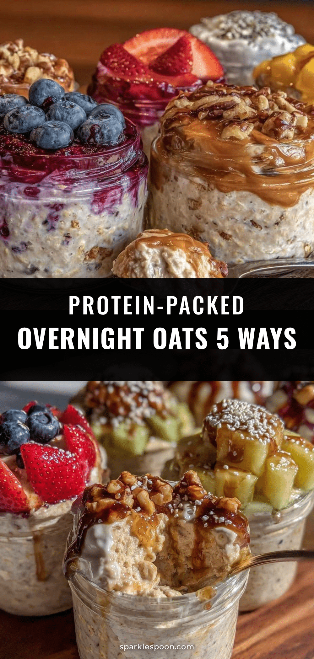healthy overnight oats with protein powder recipe