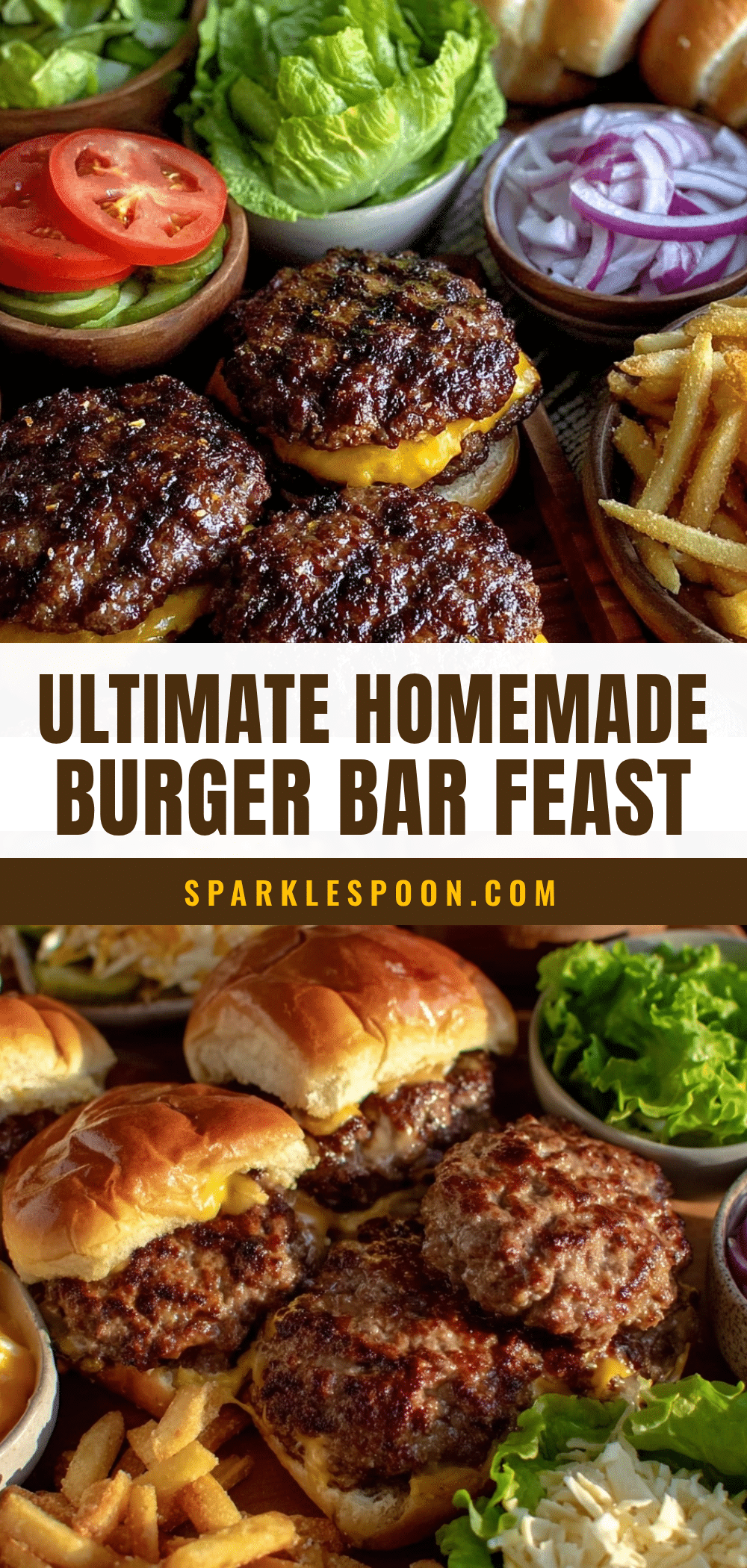 homemade burger bar recipe