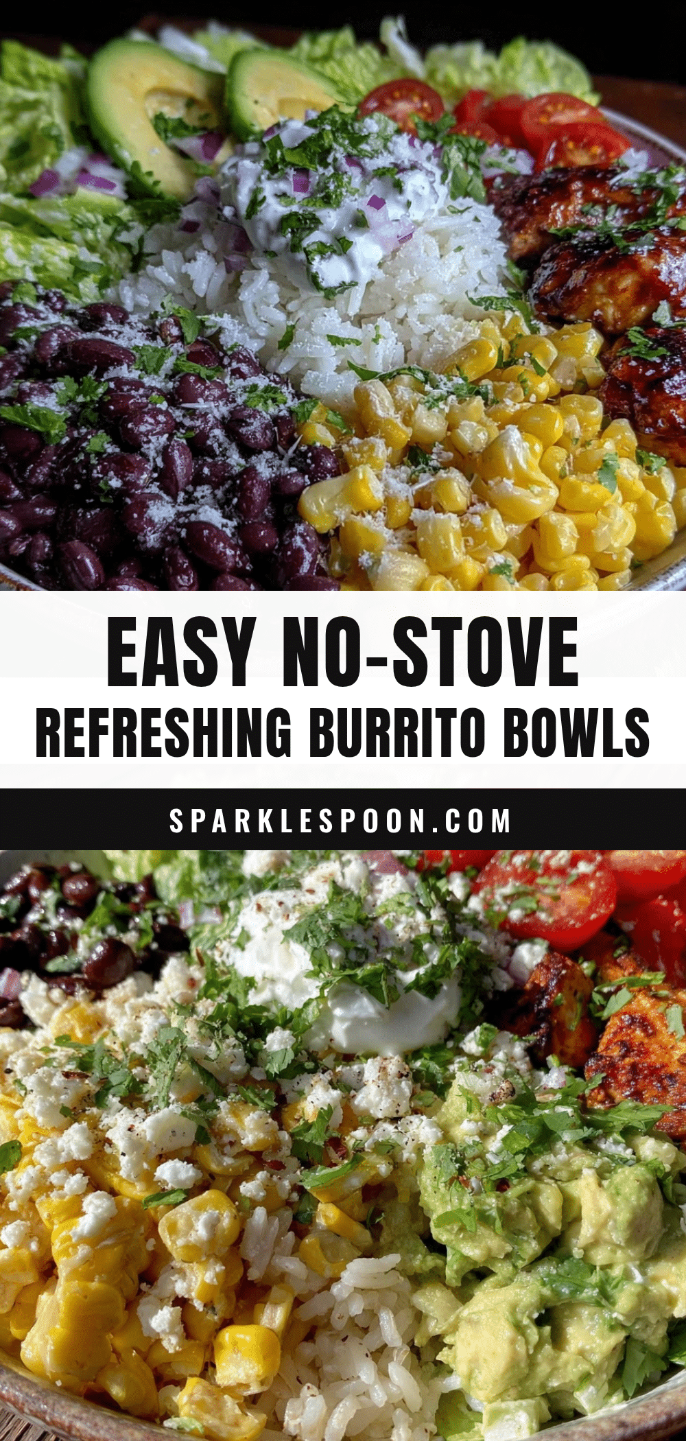 no-stove burrito bowls recipe