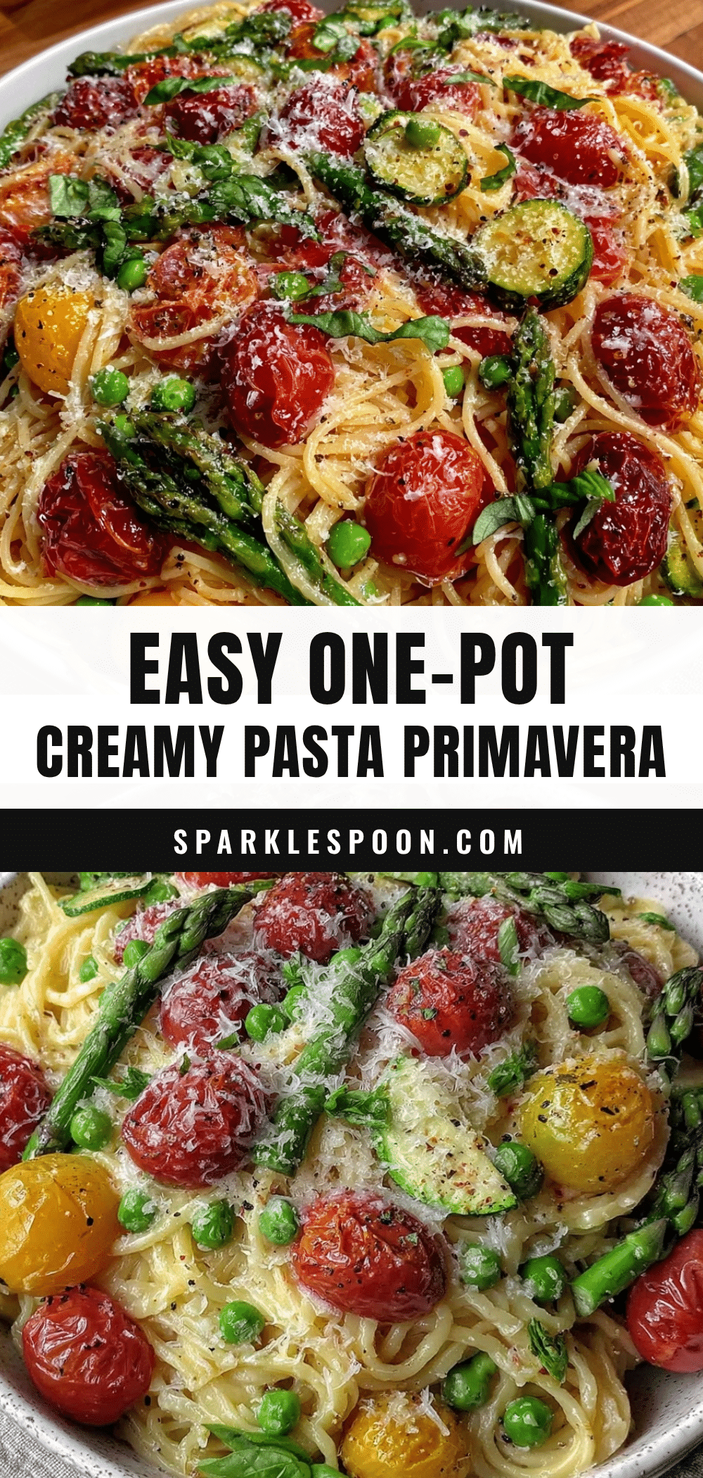 one-pot pasta primavera recipe
