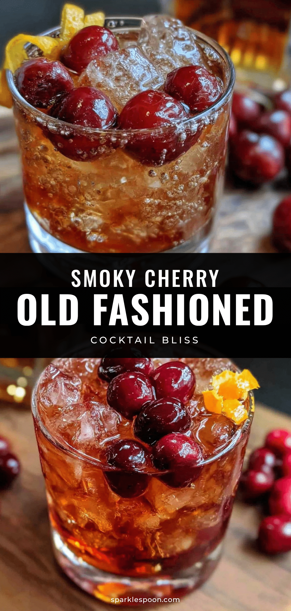 Perfect Smoked Cherry Old Fashioned recipe