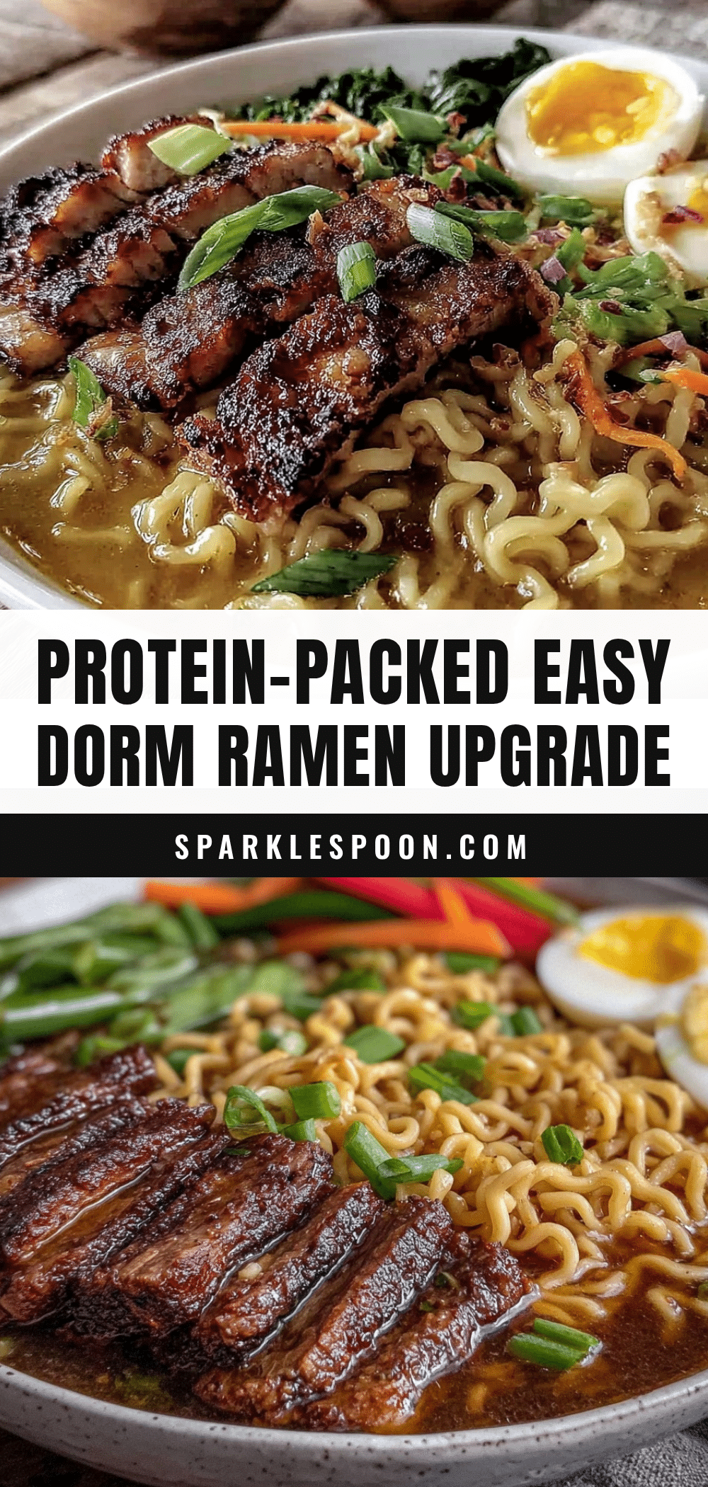 protein-packed dorm ramen upgrade recipe