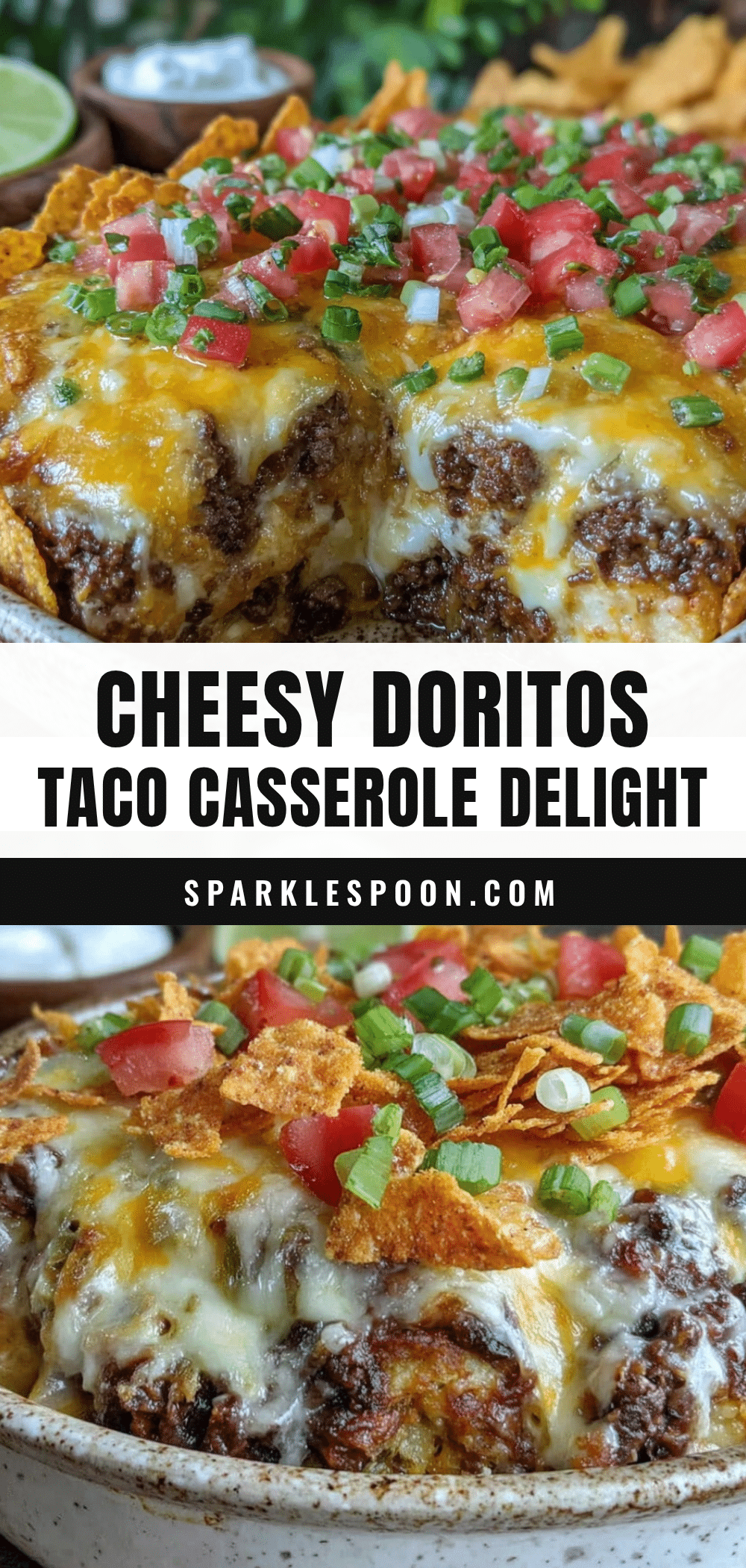 savory cheesy taco casserole recipe