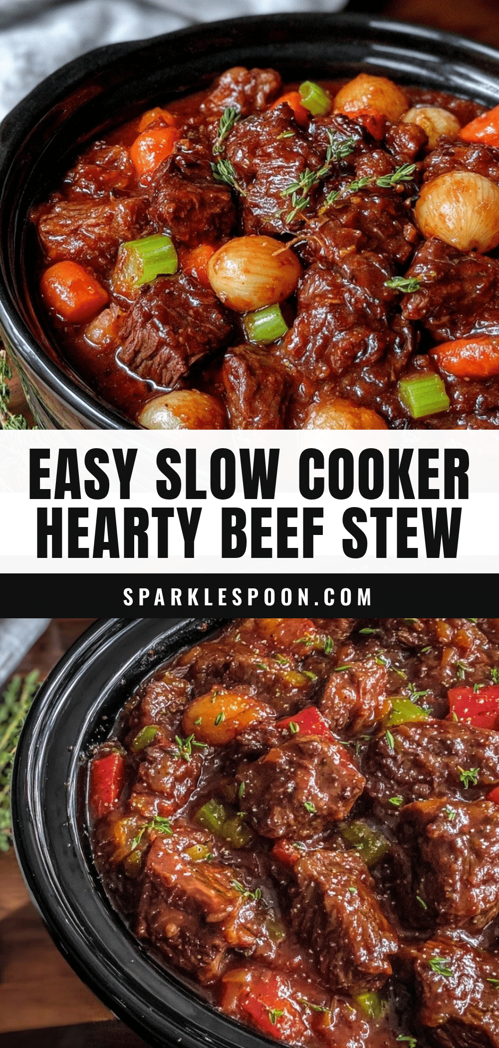 slow cooker beef stew recipe
