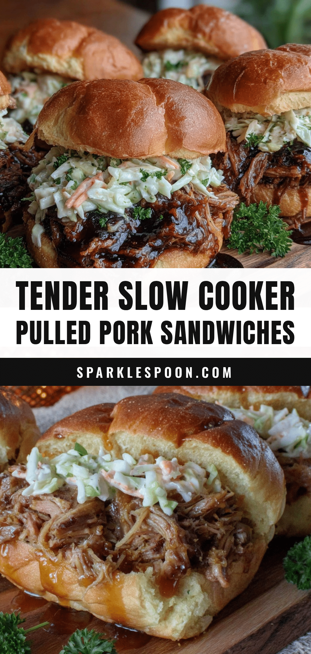 slow cooker pulled pork sandwiches recipe