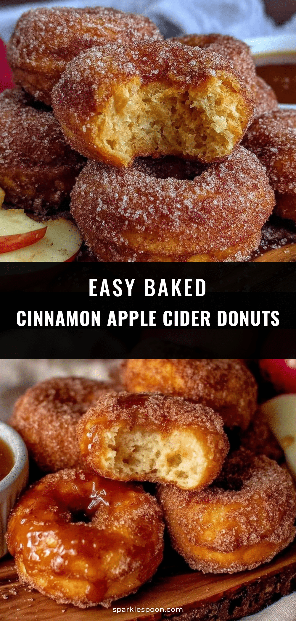 baked cinnamon apple cider donuts recipe