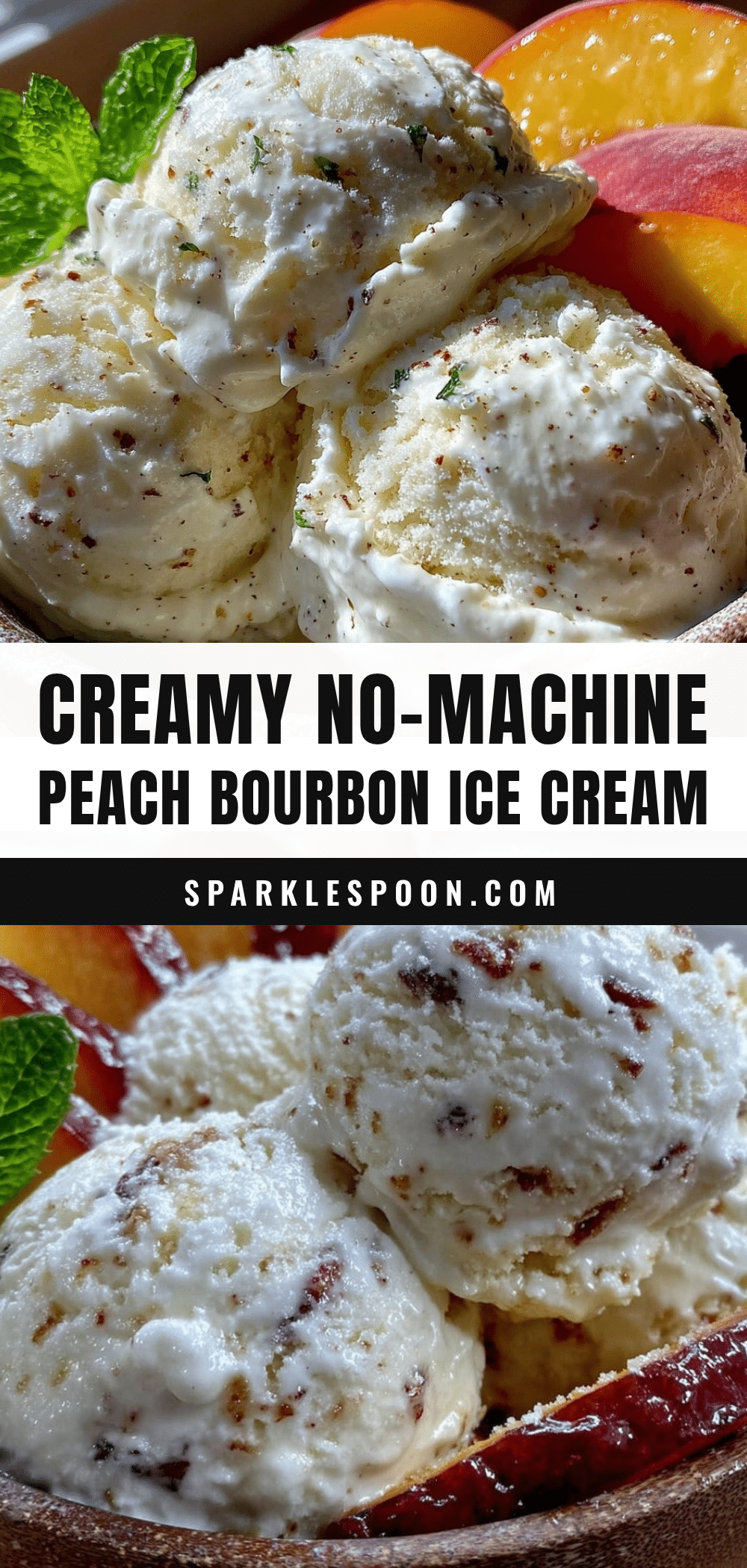 creamy fresh peach ice cream recipe