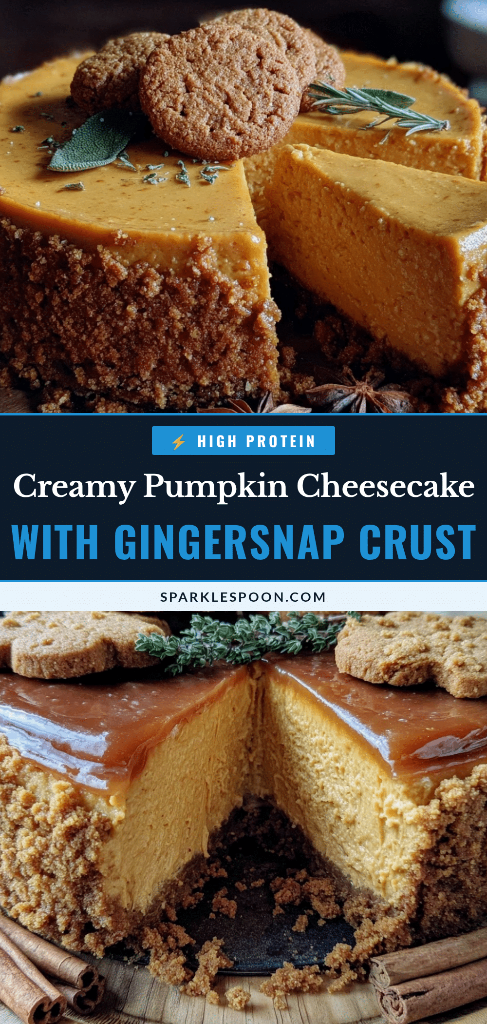 creamy pumpkin cheesecake recipe