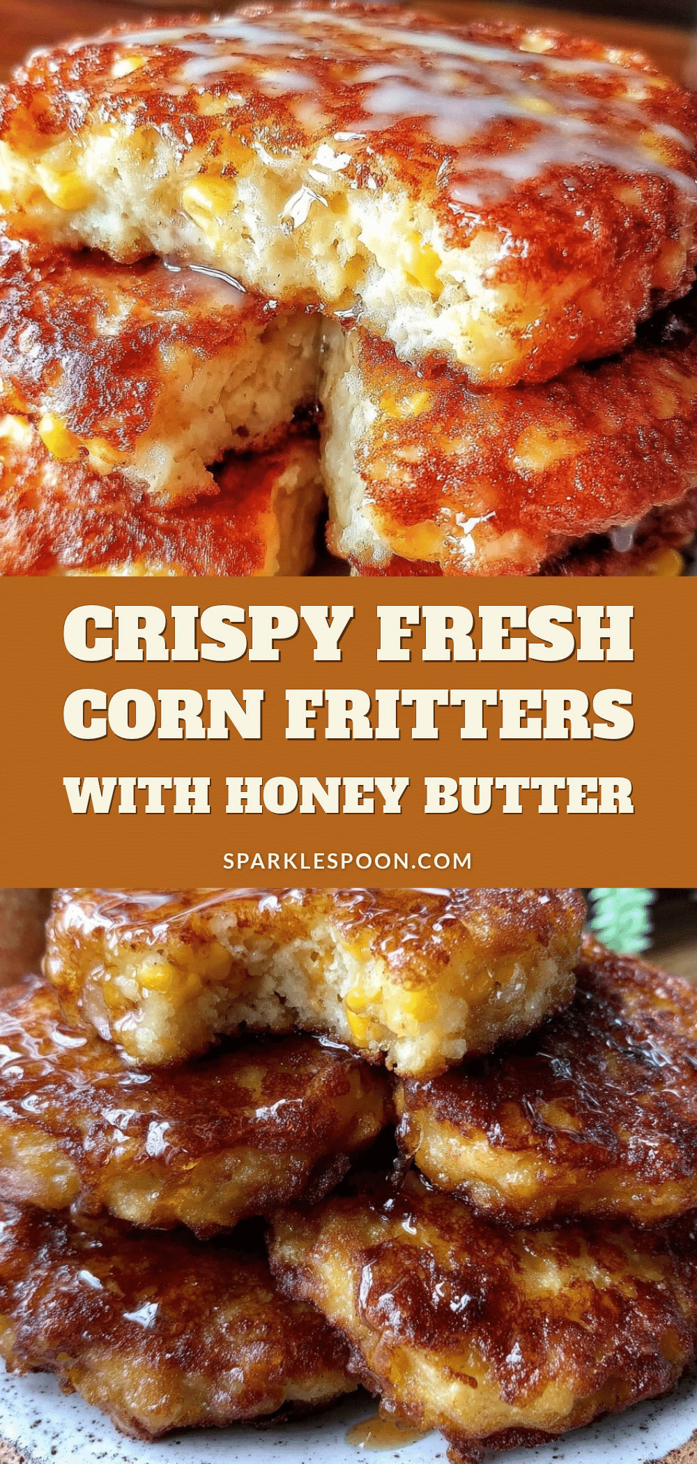 crispy fresh corn fritters recipe
