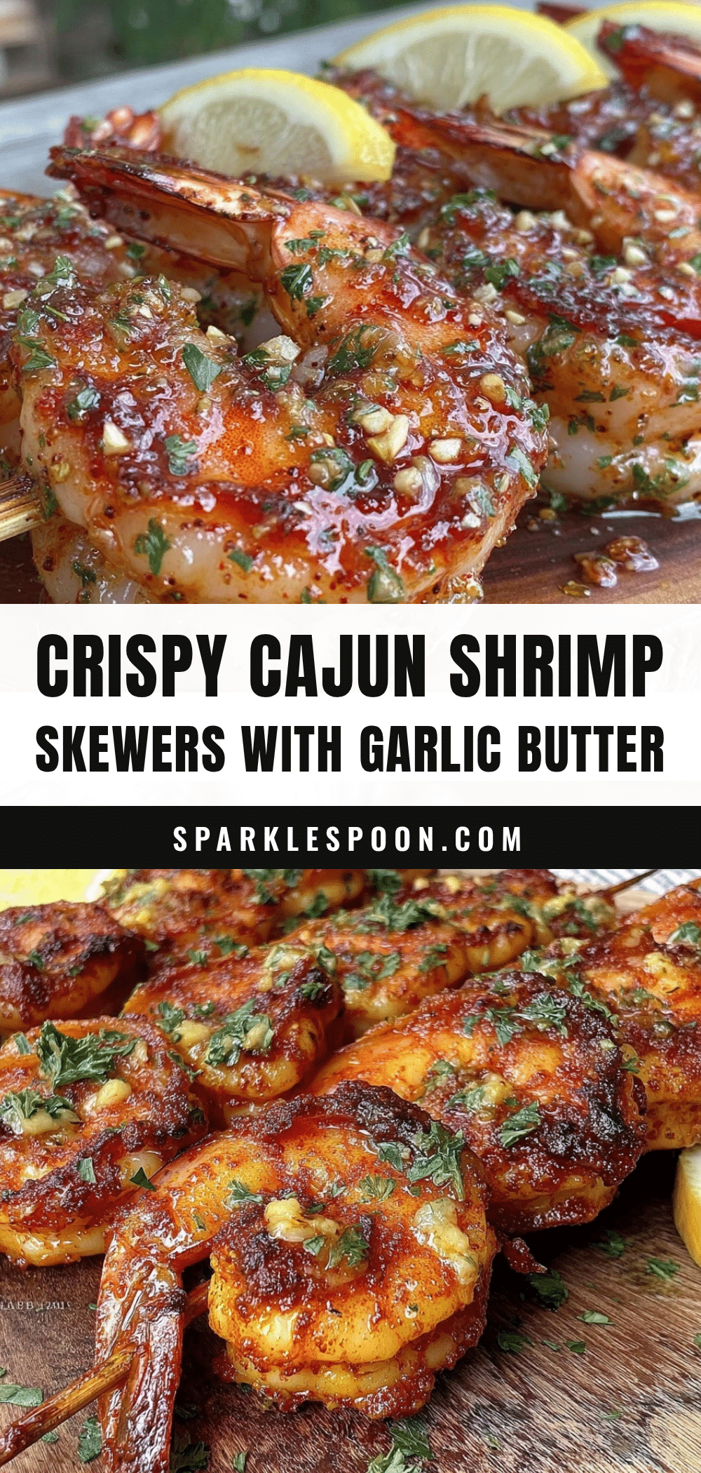 crispy grilled cajun shrimp skewers recipe