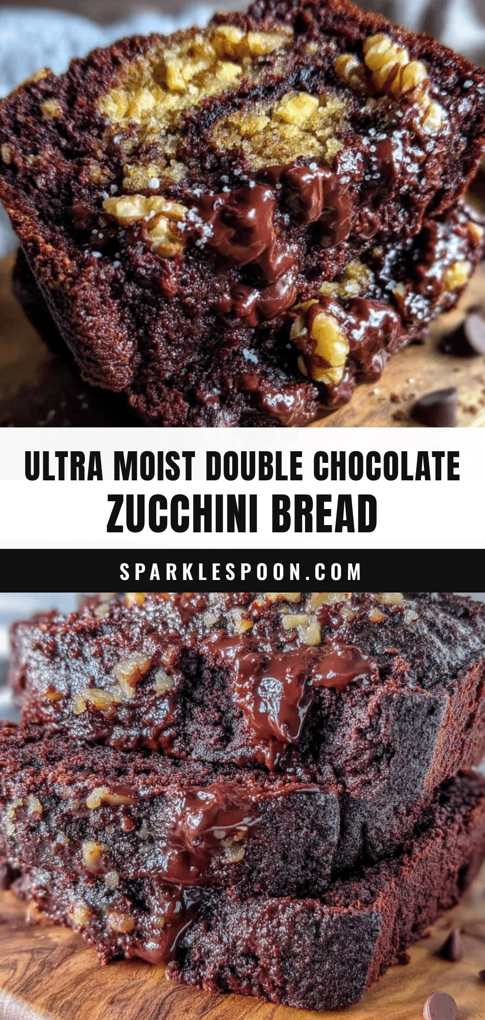 double chocolate zucchini bread recipe