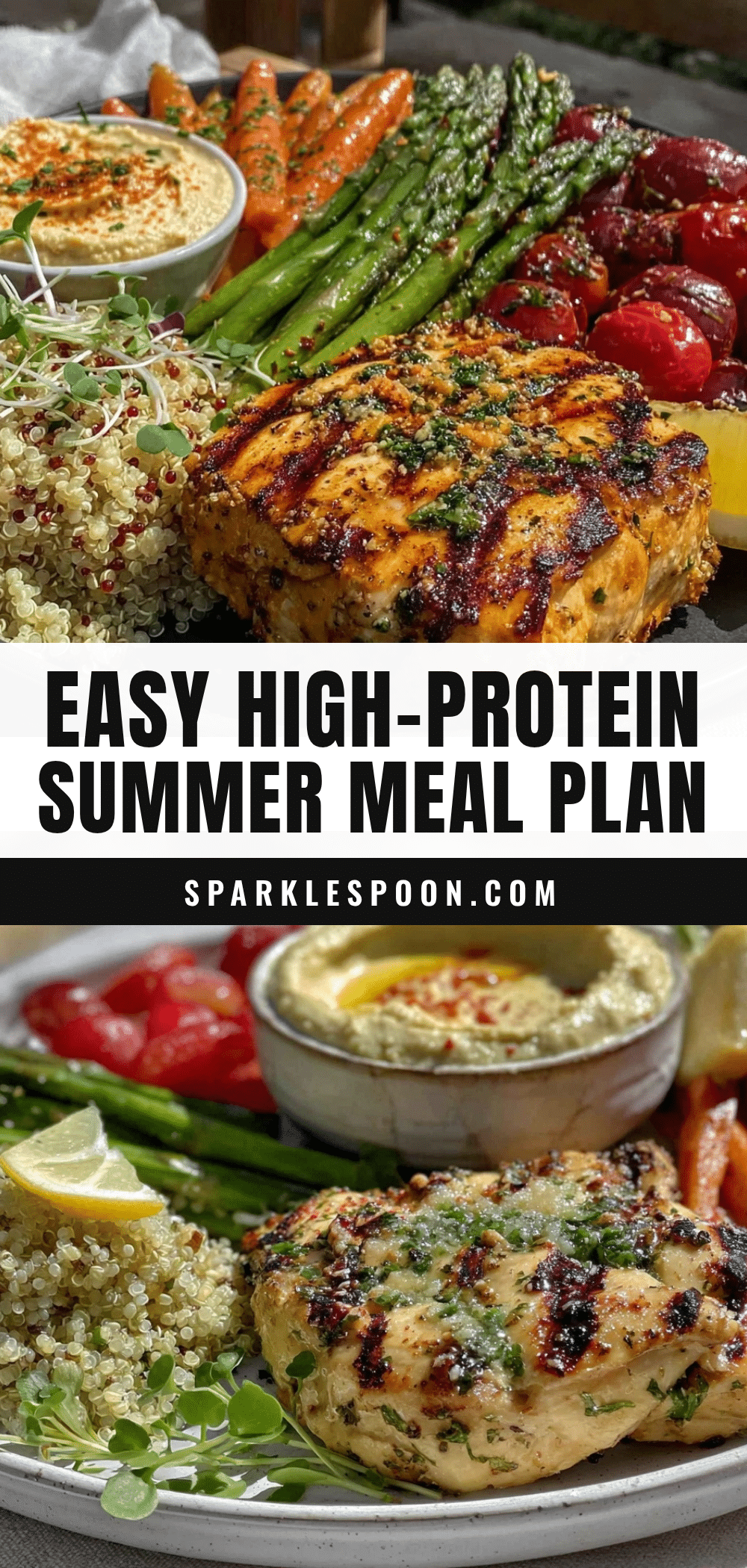 easy high-protein summer meal plan recipe