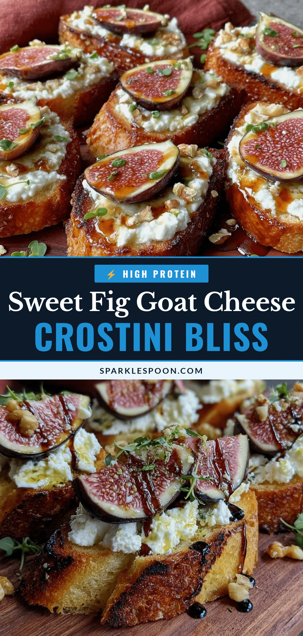 fig and goat cheese crostini recipe