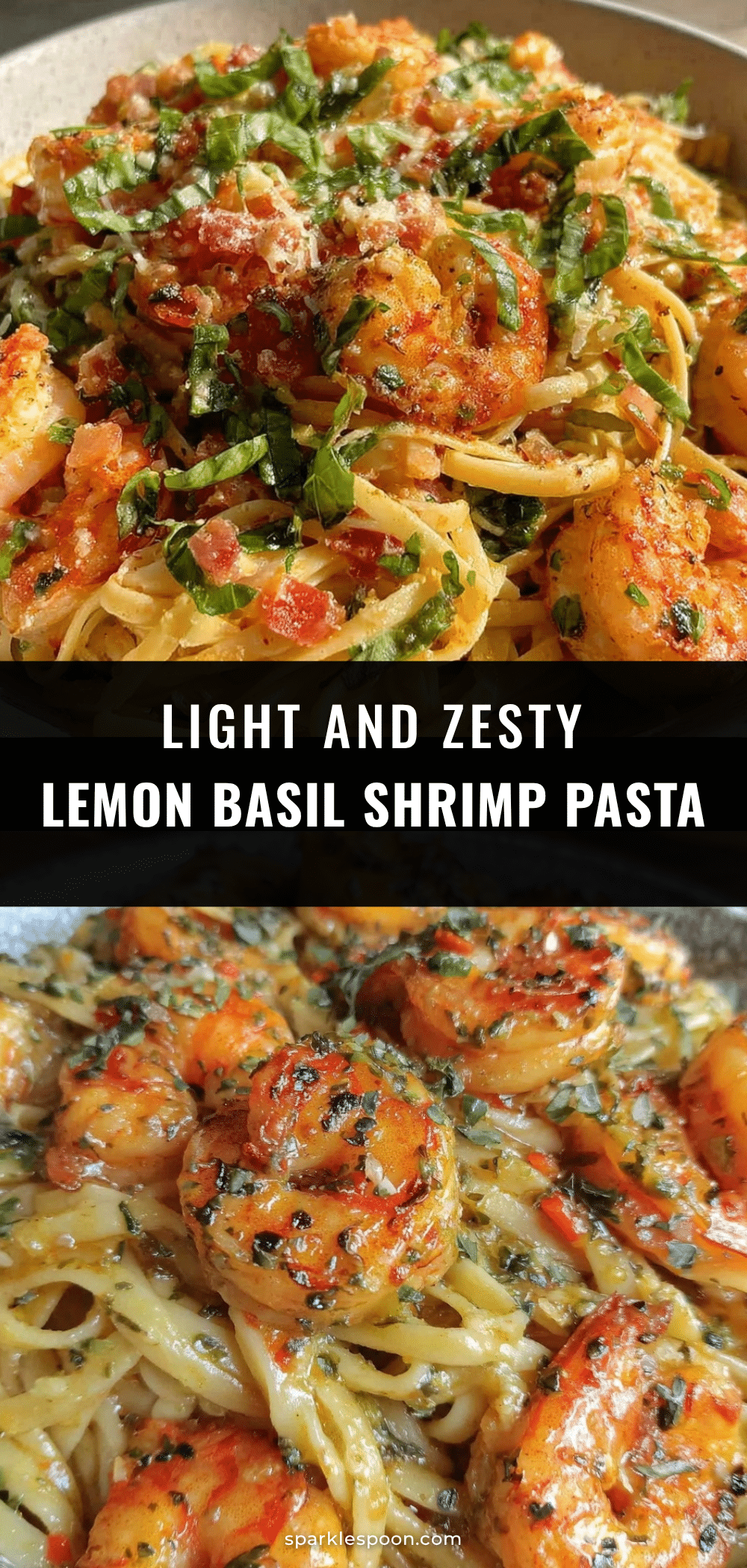 fresh lemon basil shrimp pasta recipe