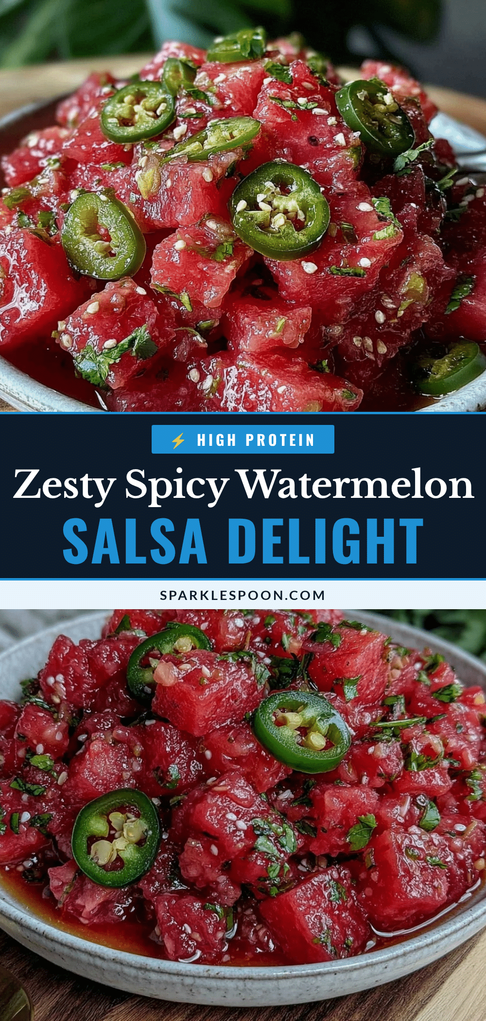 fresh spicy watermelon salsa recipe