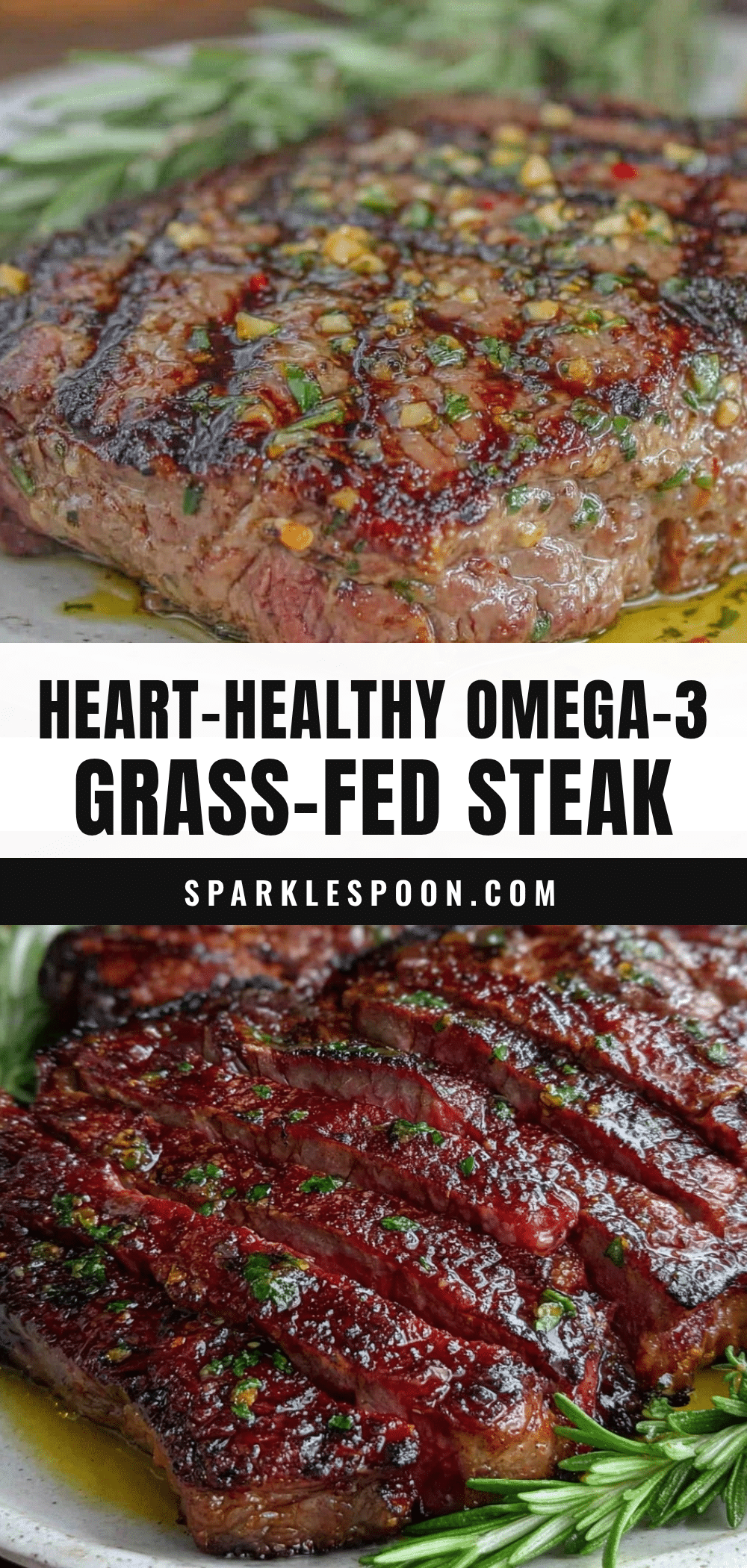 Healthy Heart Omega-3 Grass-Fed Steak recipe