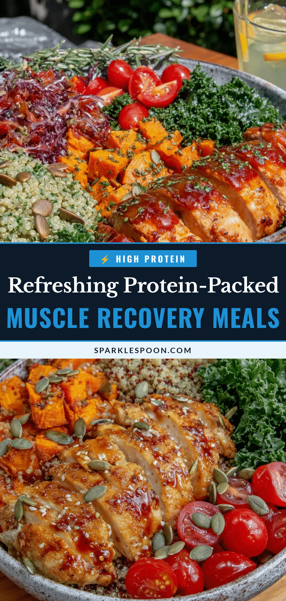 healthy muscle recovery summer meals recipe