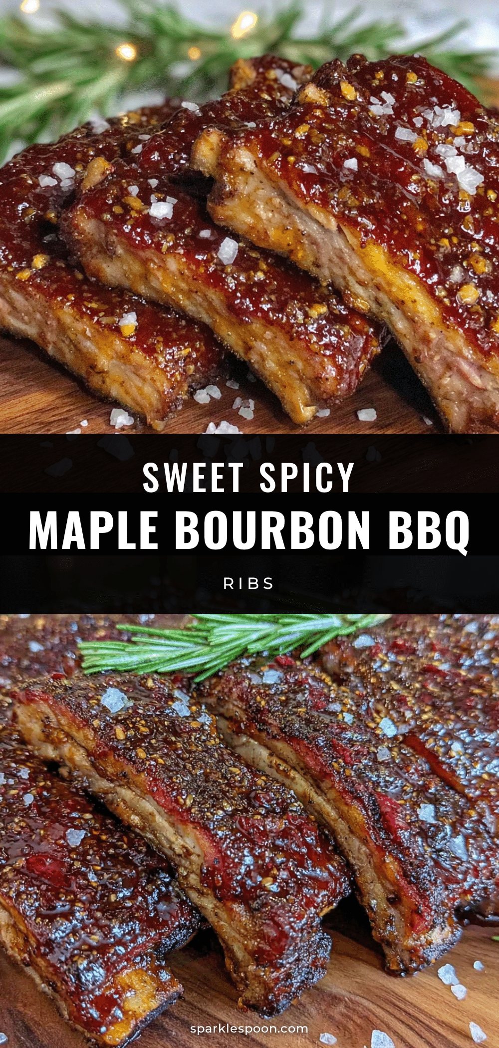 maple bourbon bbq ribs recipe