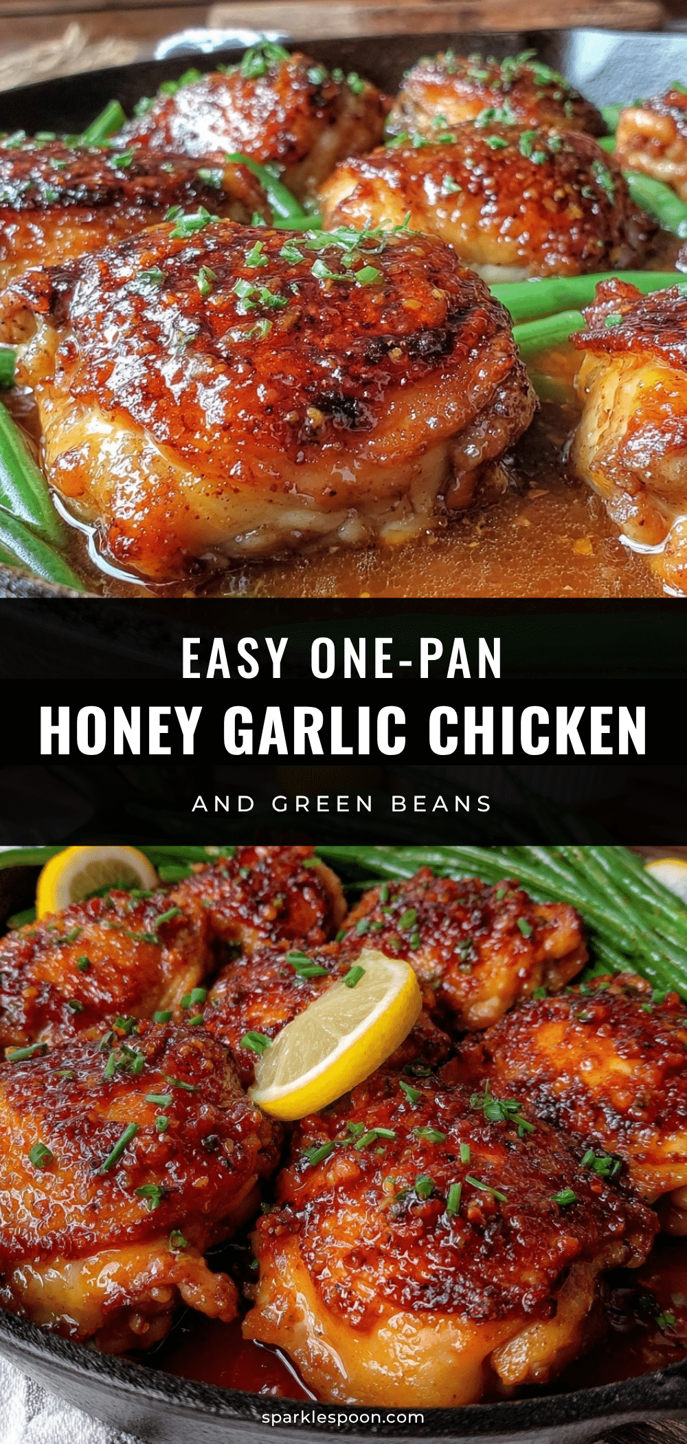 one-pan honey garlic chicken recipe