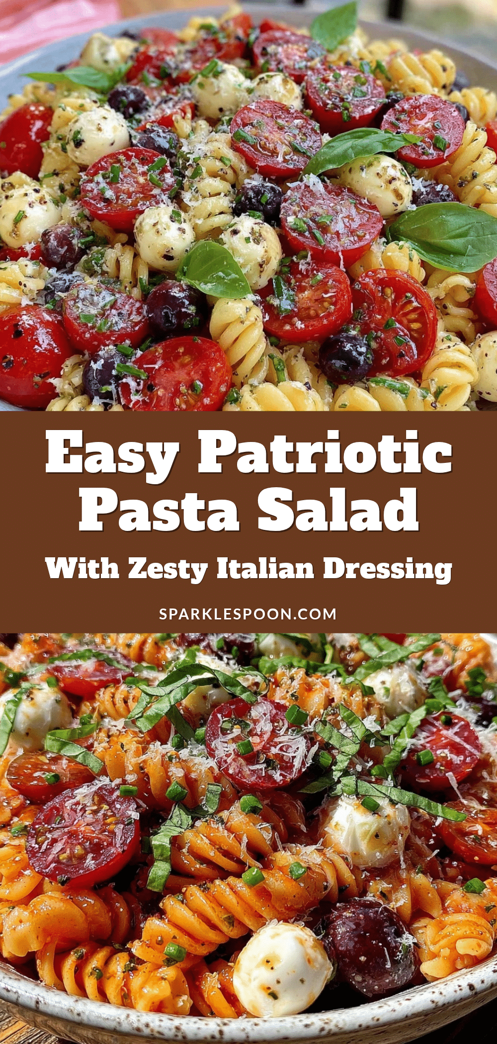 patriotic pasta salad recipe