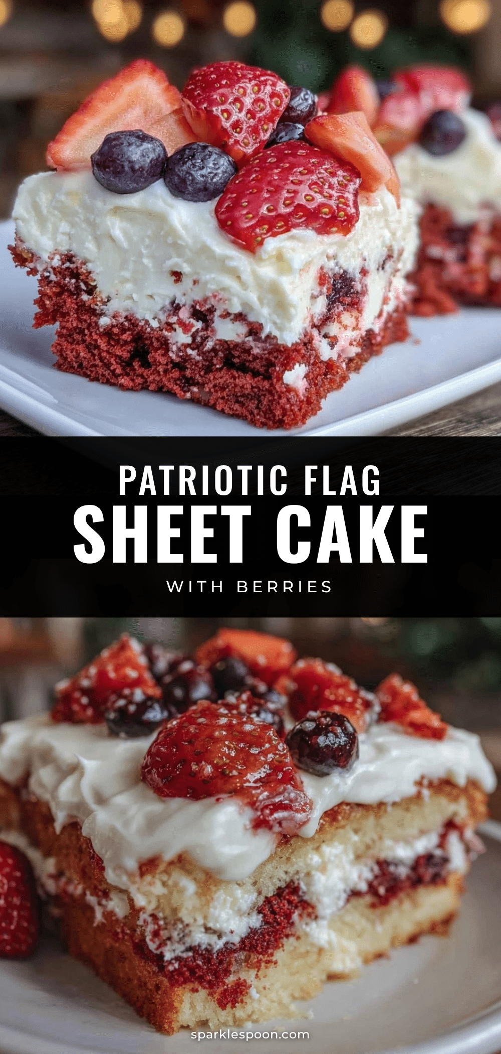 perfect flag sheet cake recipe