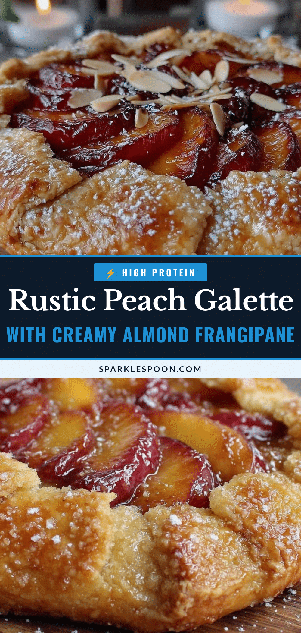 rustic peach galette recipe