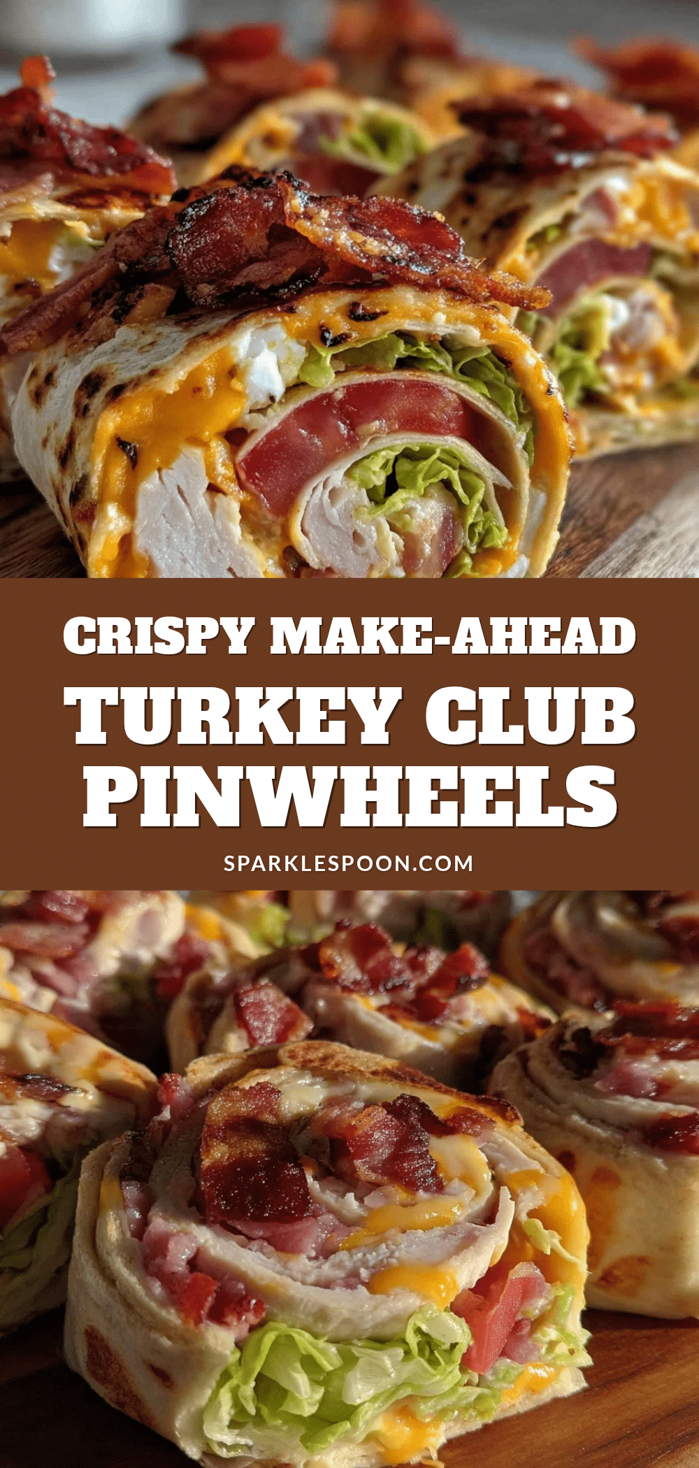 turkey club pinwheels recipe