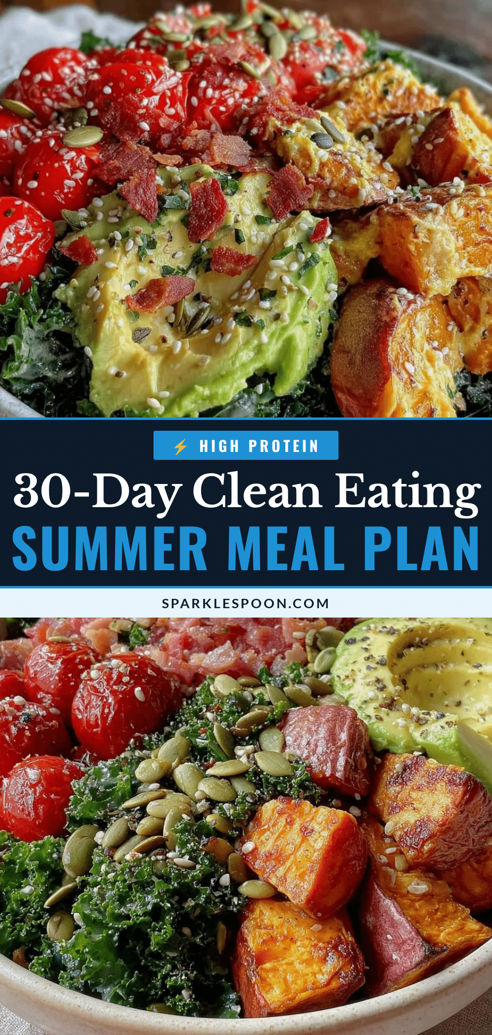 wholesome clean eating summer meal plan recipe