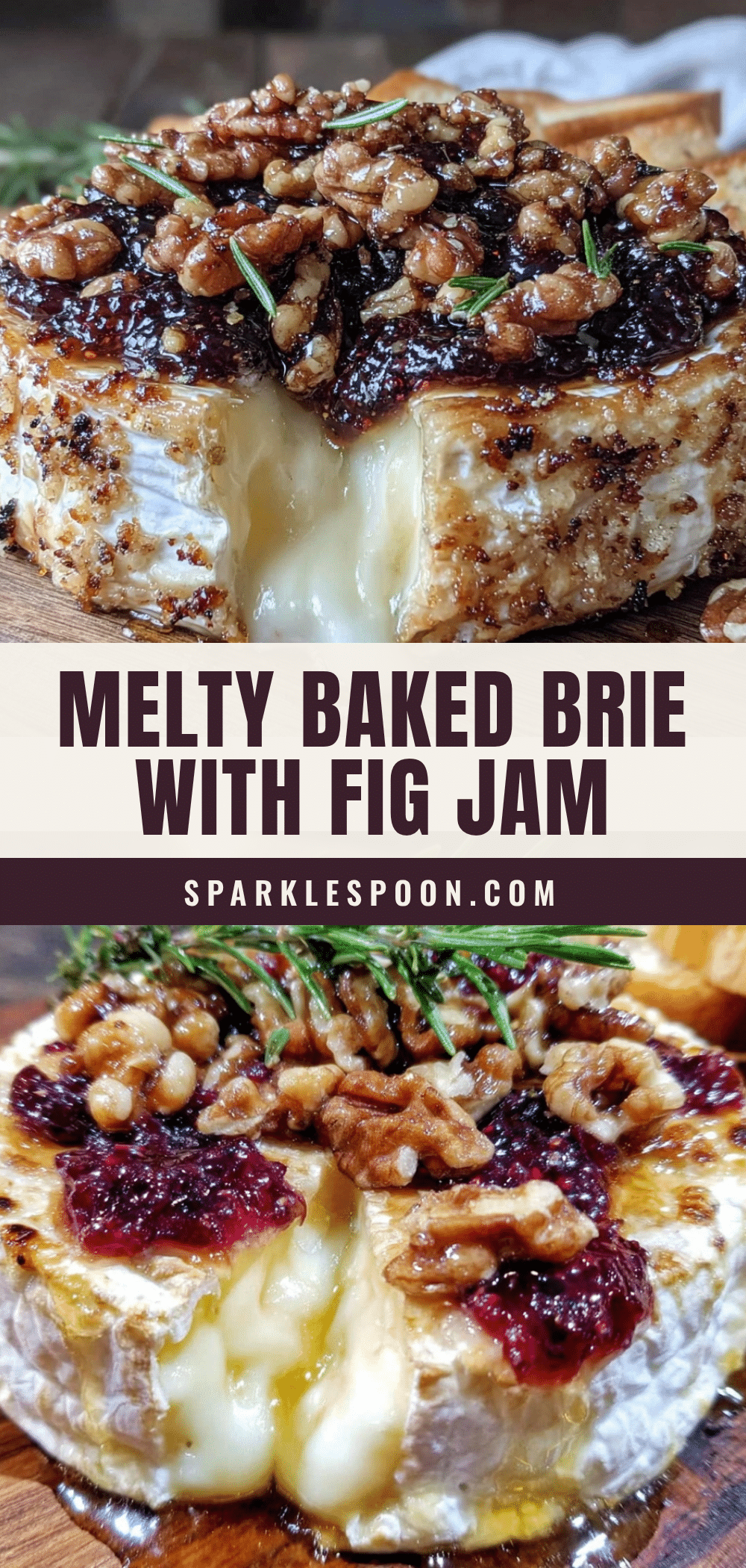 baked brie with fig jam recipe