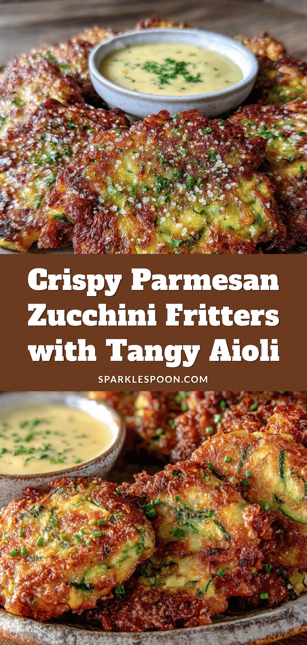 crispy parmesan zucchini fritters recipe