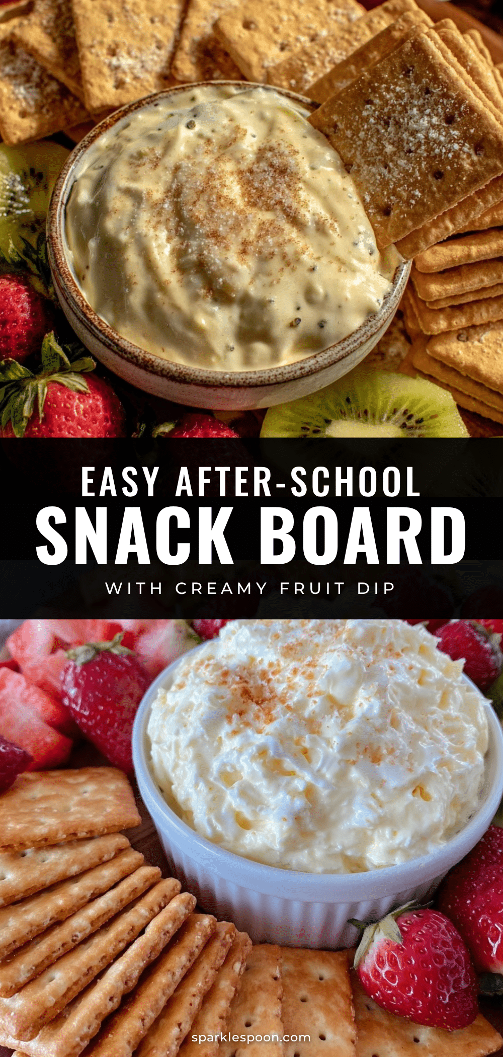 easy after-school snack board recipe