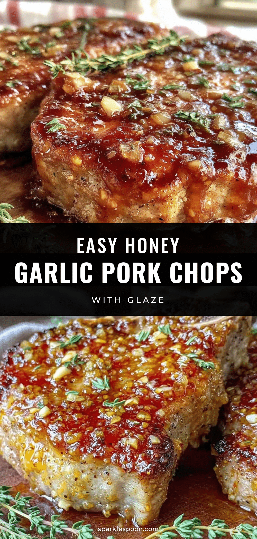 easy honey garlic pork chops recipe