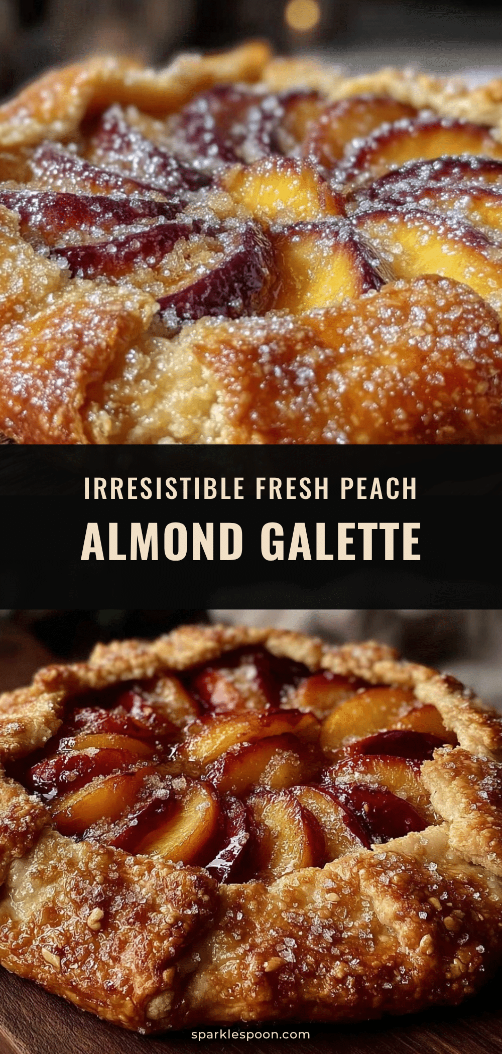 fresh peach galette recipe