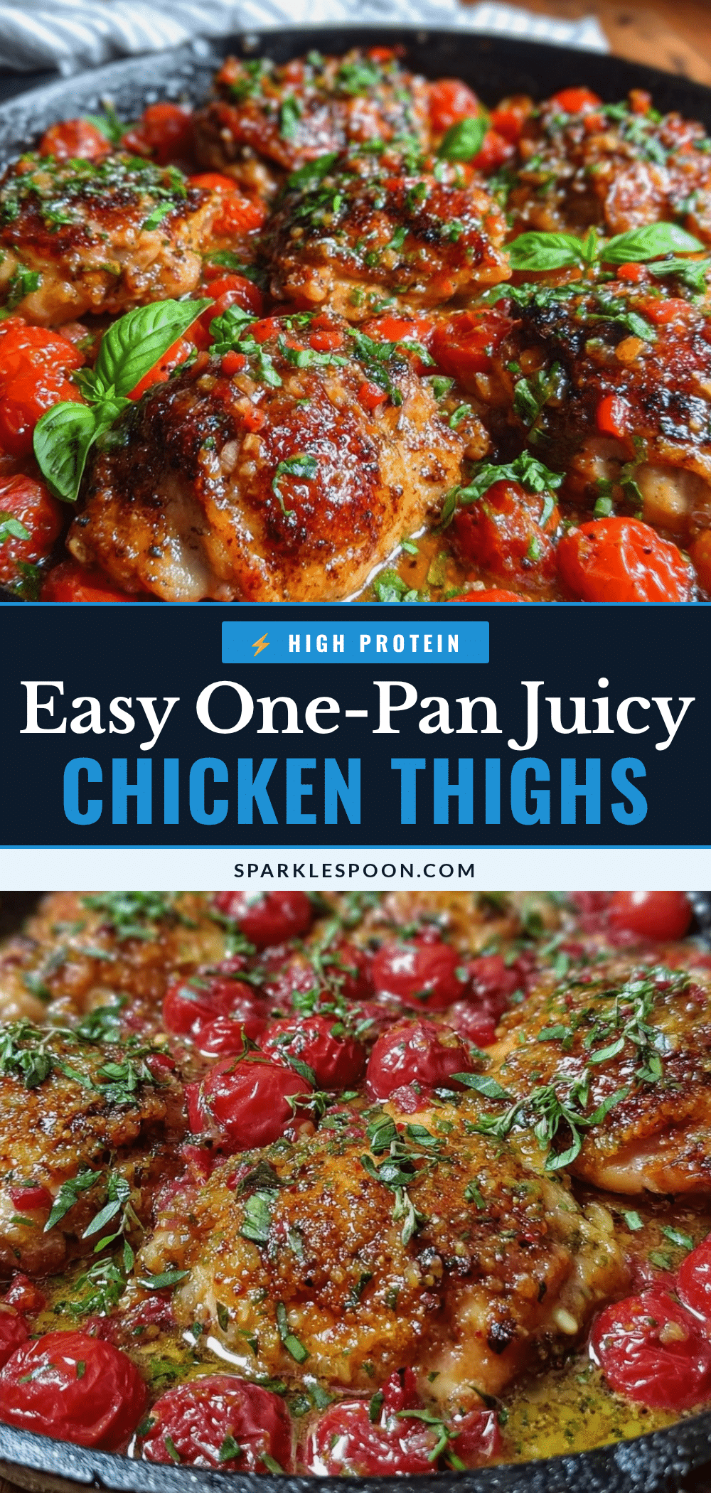 one-pan boneless chicken thighs recipe